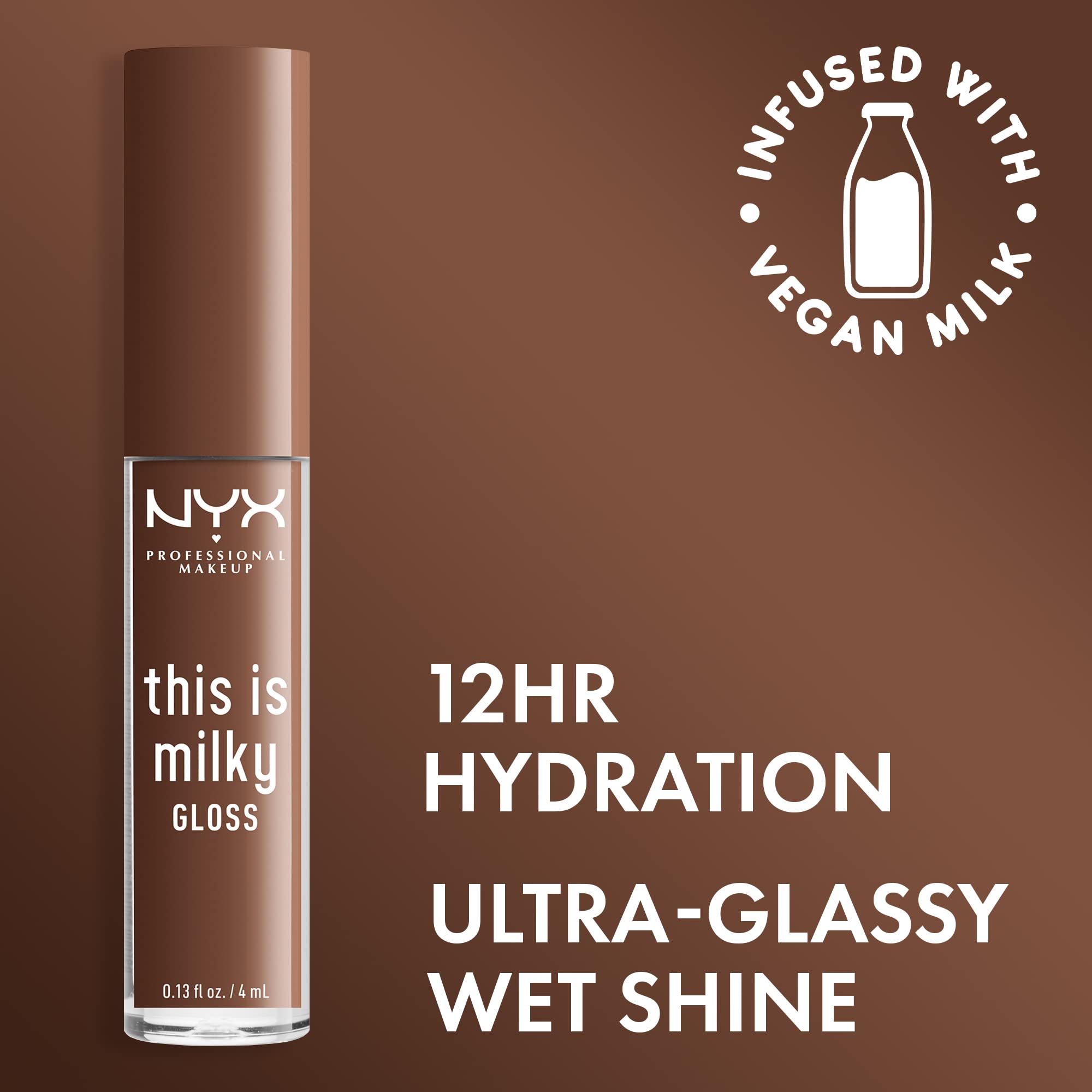 Foto 2 | Brillo De Labios Nyx Professional Makeup This Is Milky Gloss - Venta Internacional.