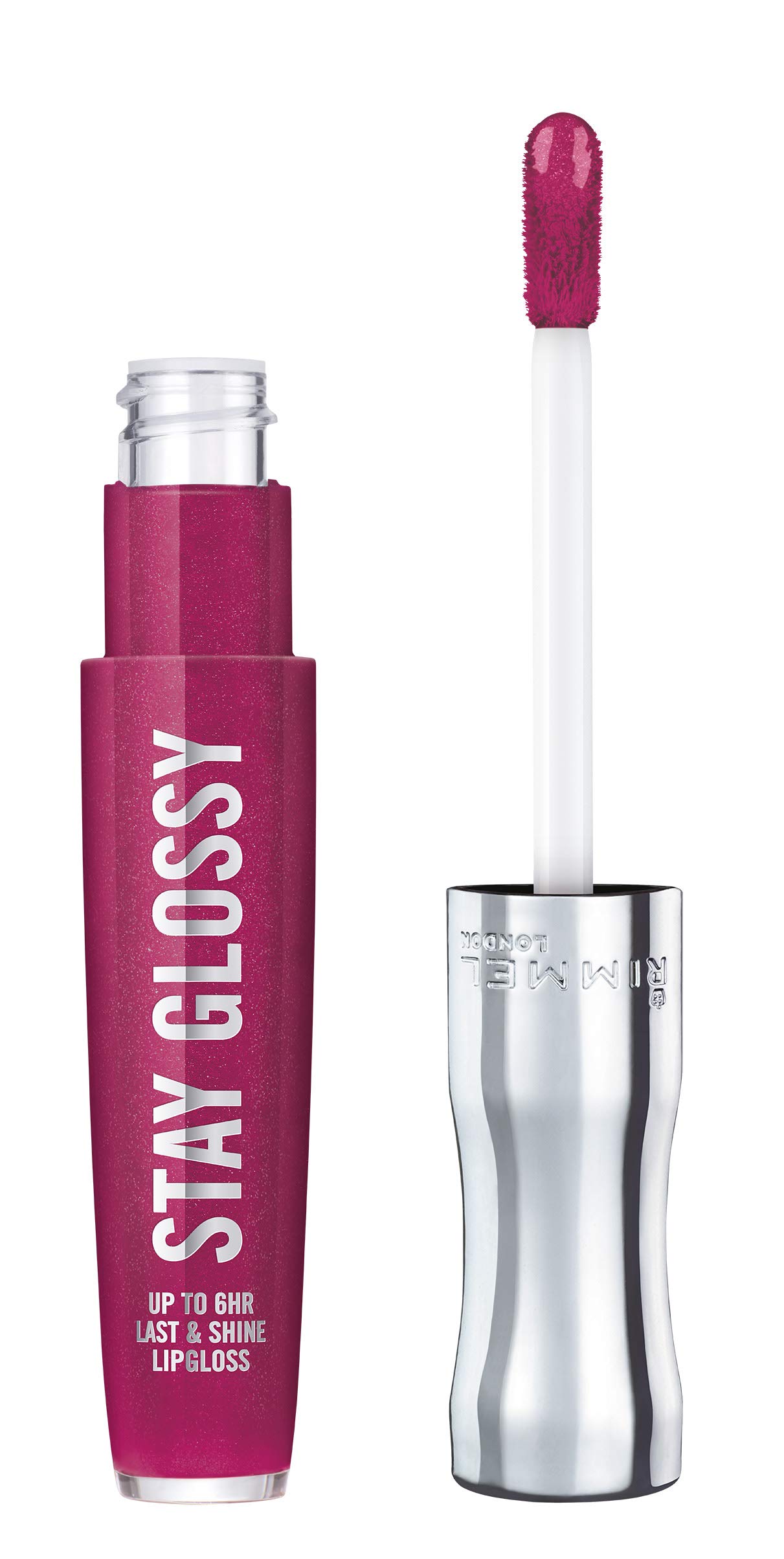 Foto 2 pulgar | Brillo De Labios Rimmel Stay Glossy 400 Berry Bad, 5,3 Ml, No Pegajoso - Venta Internacional.