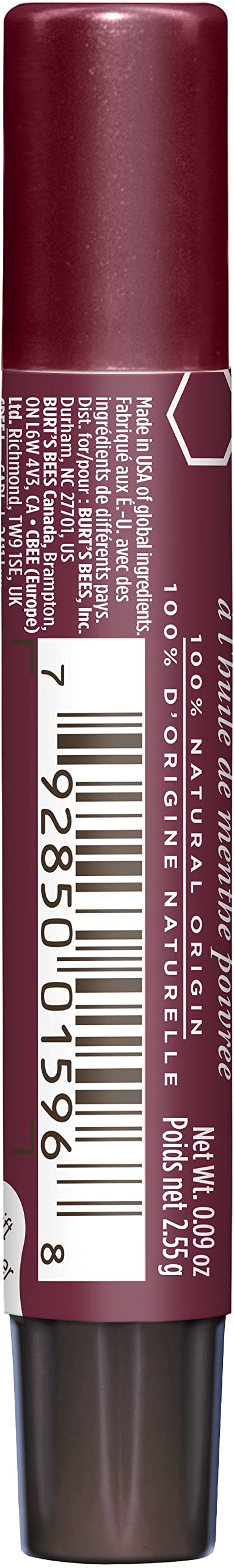 Foto 4 pulgar | Crema Hidratante Para Labios Burt's Bees Plum, 1 Tubo - Venta Internacional.