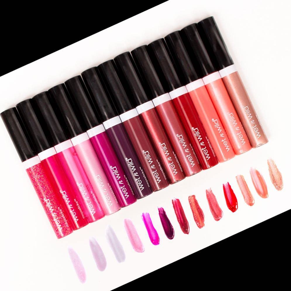 Foto 7 pulgar | Brillo De Labios Wet N Wild Megaslicks Ultra-brillante Red Cherish - Venta Internacional.