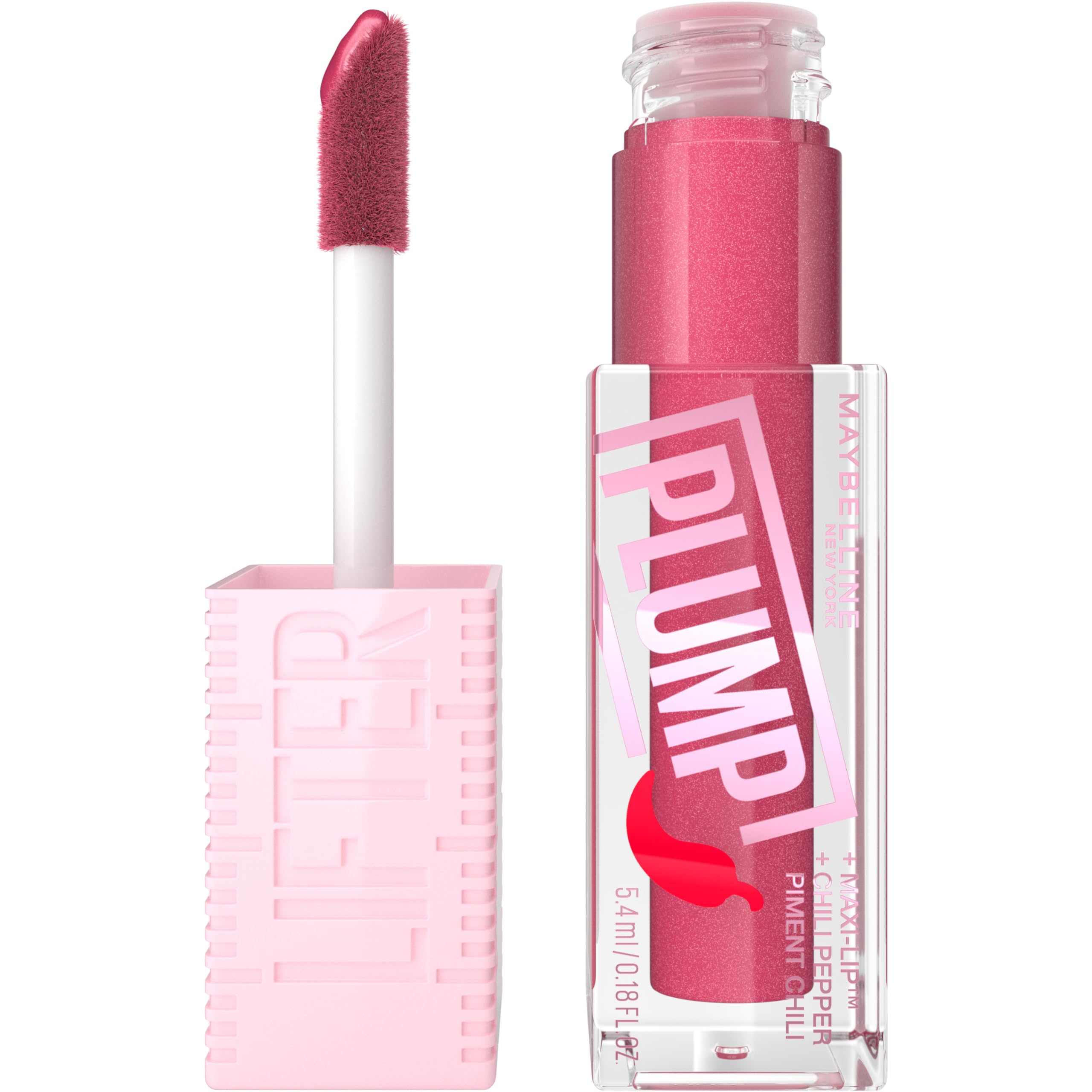 Foto 2 pulgar | Brillo De Labios Maybelline Lifter Gloss Lifter Plump Mauve Bite - Venta Internacional.