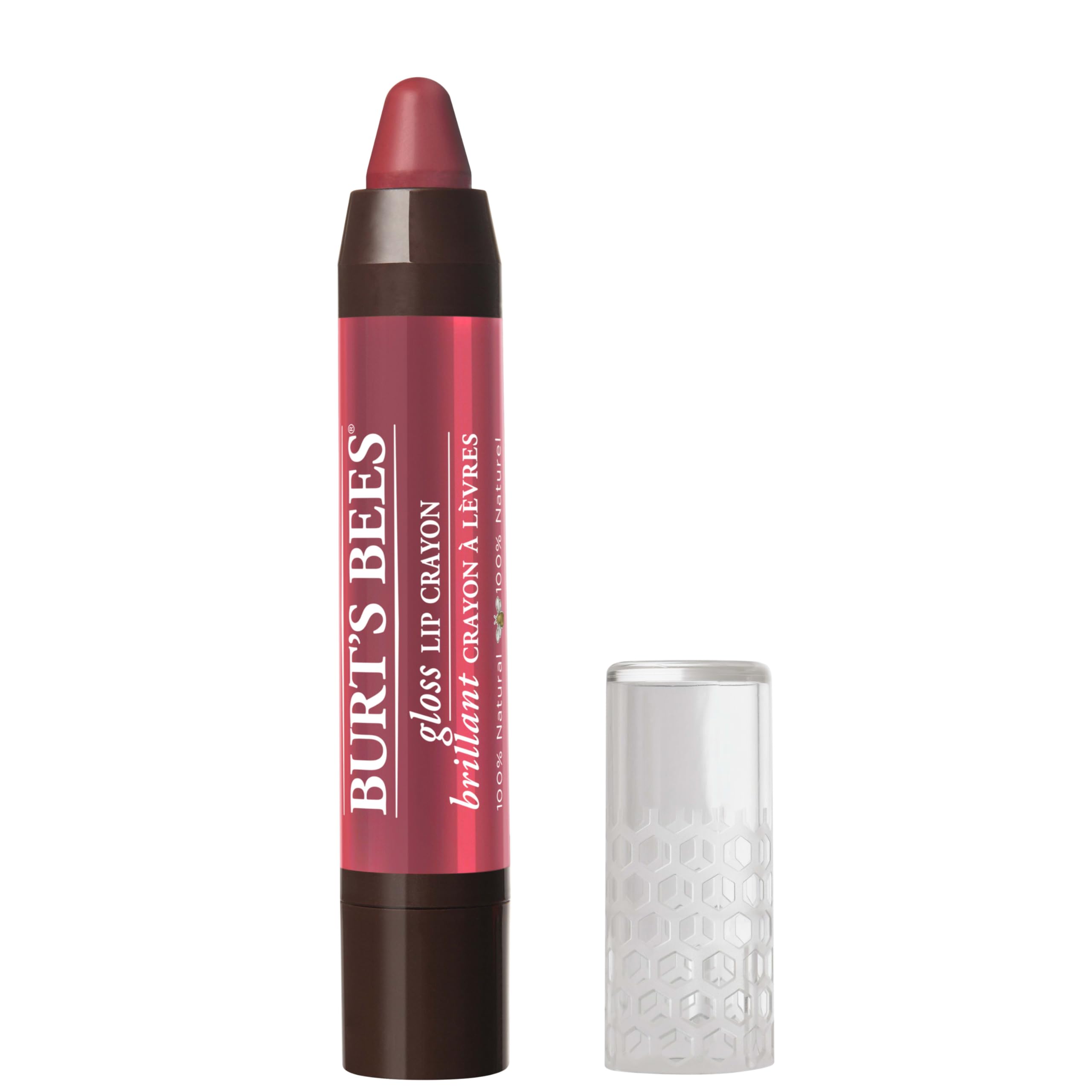 Lápiz Labial Burt's Bees, Brillo Hidratante 100% Natural - Venta Internacional.