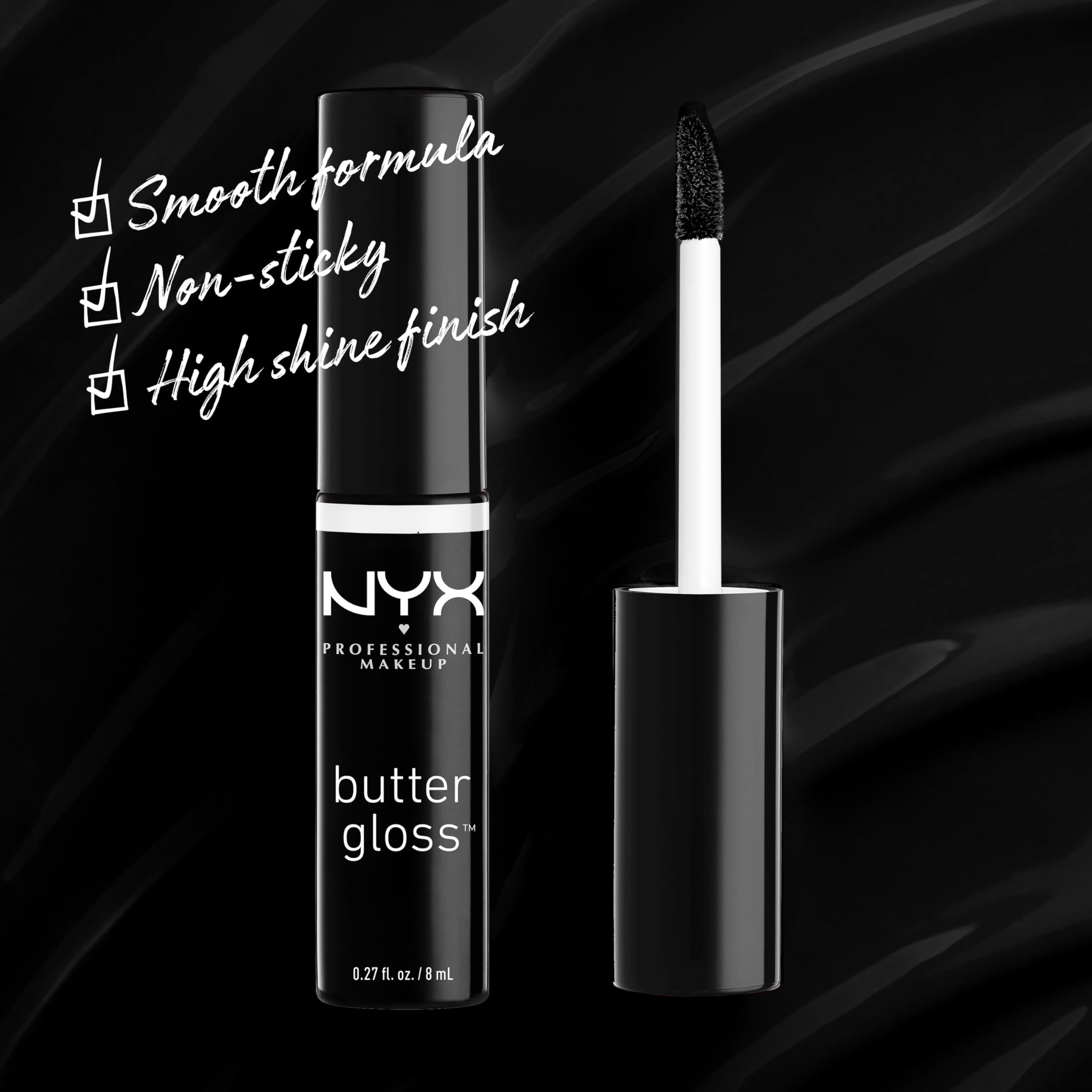 Foto 3 pulgar | Brillo De Labios Nyx Professional Makeup Butter Gloss Licorice - Venta Internacional.