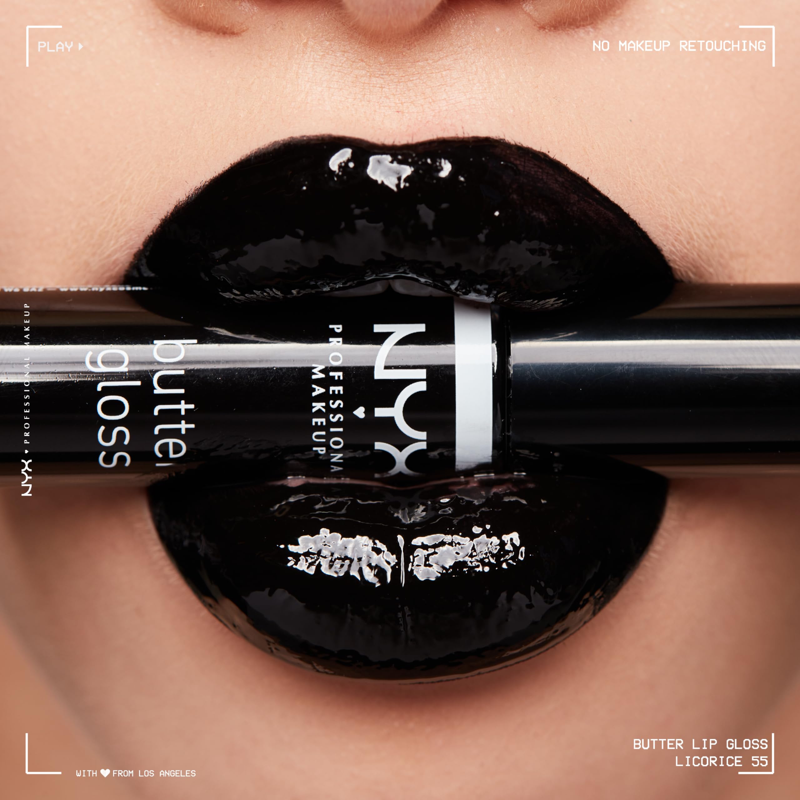 Foto 5 pulgar | Brillo De Labios Nyx Professional Makeup Butter Gloss Licorice - Venta Internacional.