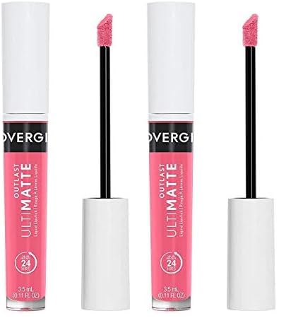 Foto 2 pulgar | Tinte De Labios Líquido Covergirl Outlast Ultimatte Strawberry, 3 Ml X 2 - Venta Internacional.