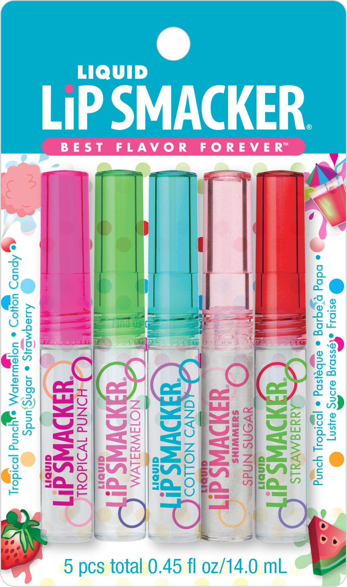 Foto 1 | Brillo De Labios Lip Smacker Friendship Pack, 5 Unidades - Venta Internacional.