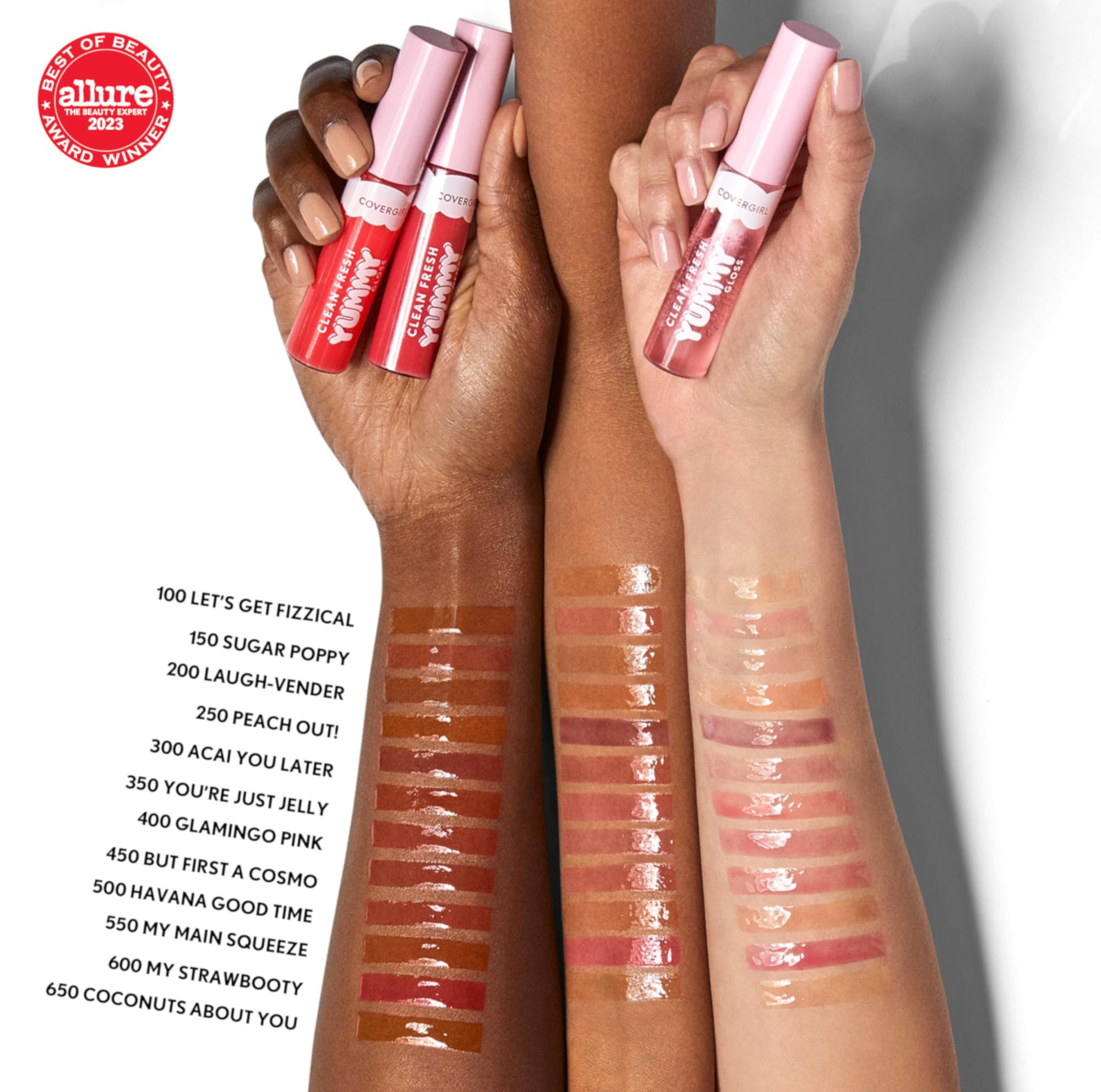 Foto 4 | Brillo De Labios Covergirl Clean Fresh Yummy Gloss Sheer Vegan - Venta Internacional.