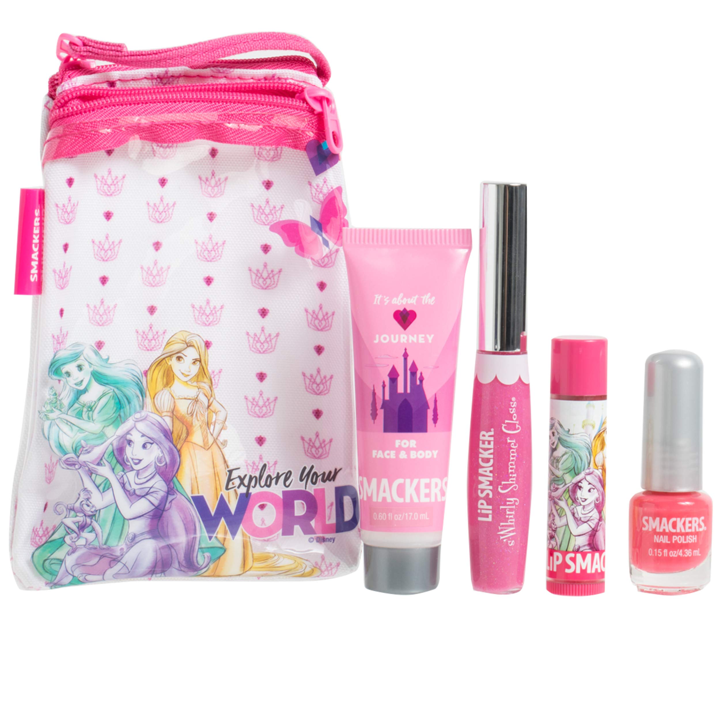 Foto 3 pulgar | Set De Maquillaje Lip Smacker Princess Glam Bag Con Bálsamo Labial Y Brillo - Venta Internacional.