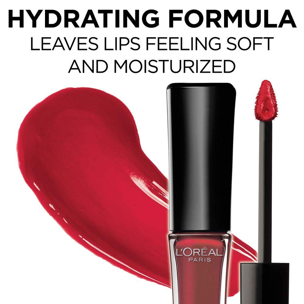 Foto 5 | Brillo De Labios L'oréal Paris Infallible 8 Hour Hydrating Cherry - Venta Internacional.