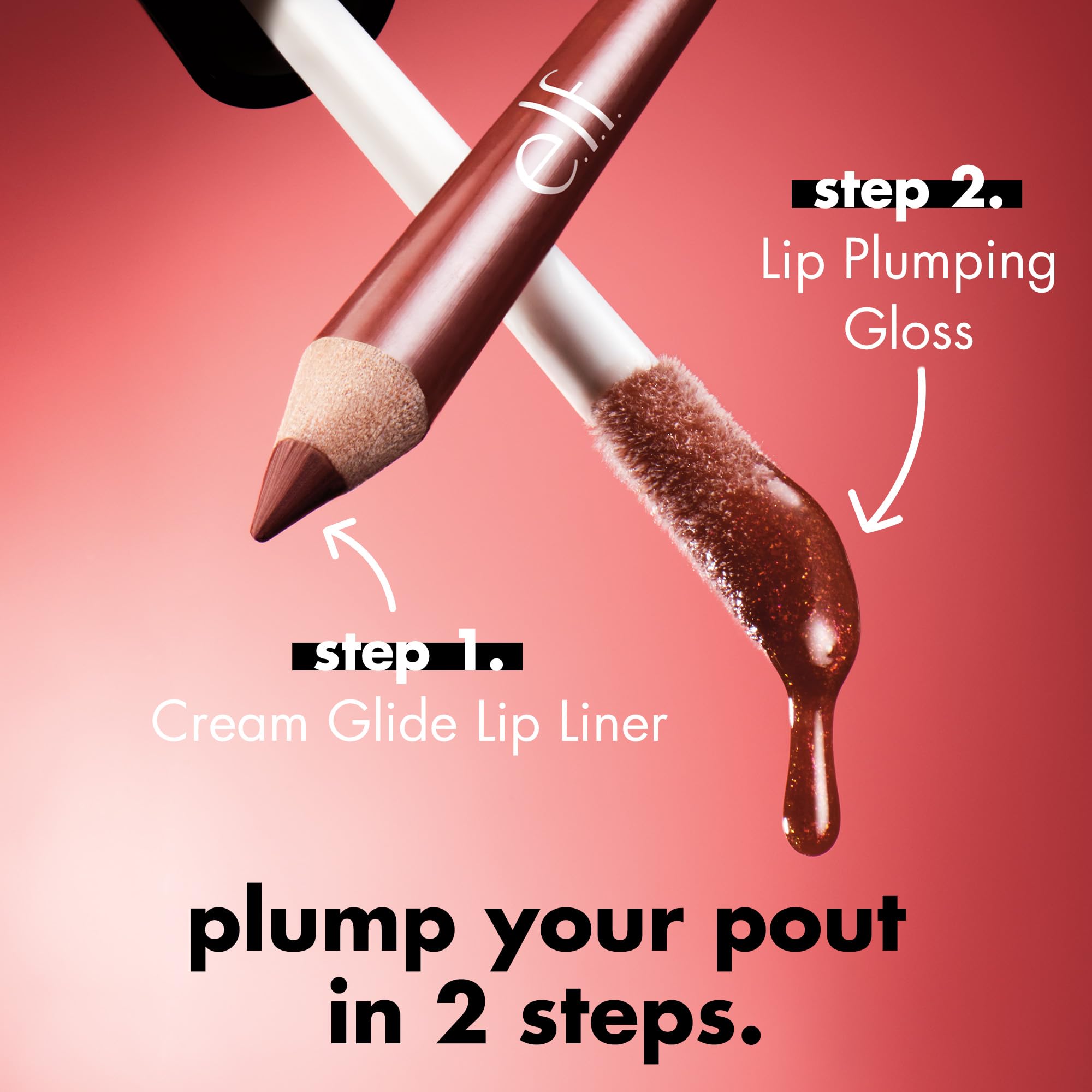 Foto 7 pulgar | Brillo Rellenador De Labios E.l.f., Hidratante Y Nutritivo, Salmón Dulce - Venta Internacional.