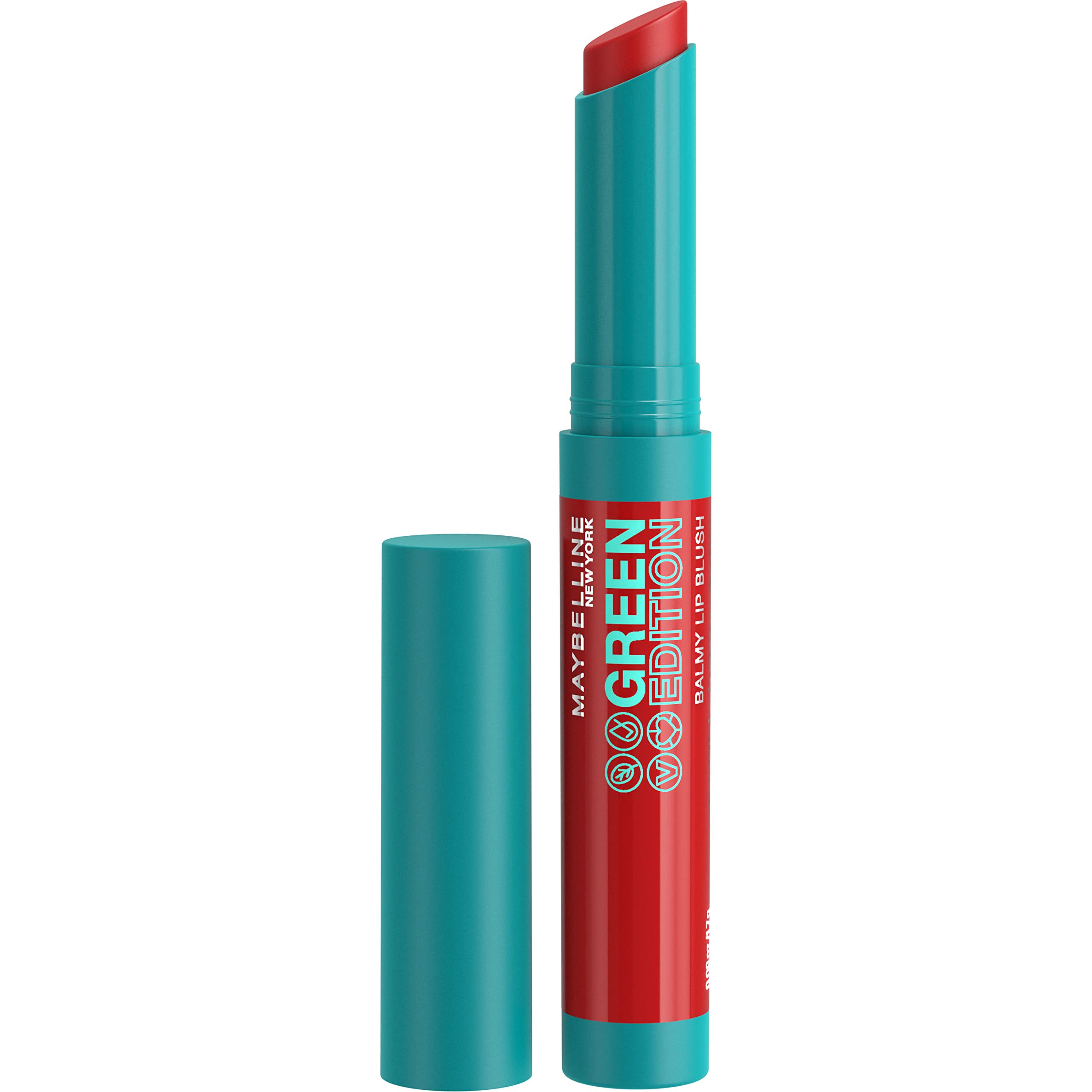 Foto 2 pulgar | Colorete De Labios Maybelline Green Edition Balmy Bonfire Blue Red - Venta Internacional.