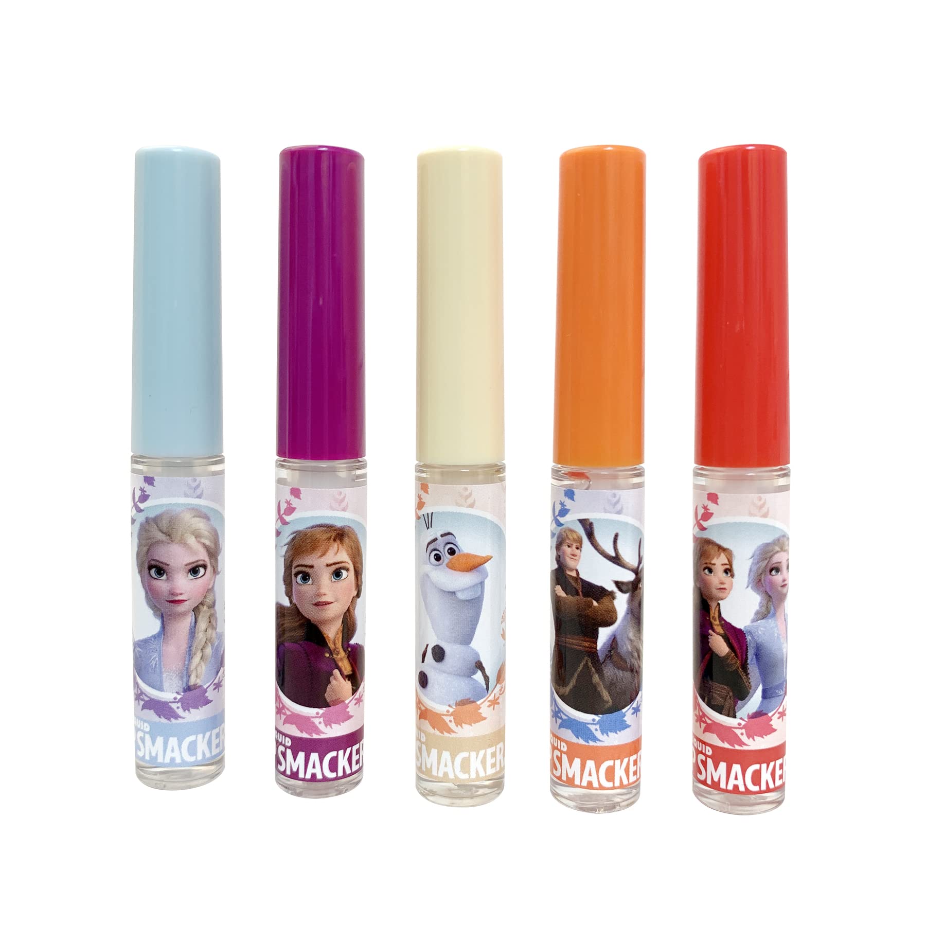 Foto 2 | Bálsamo Labial Lip Smacker Disney Frozen 2 Con Sabor Líquido, Set De 5 - Venta Internacional.