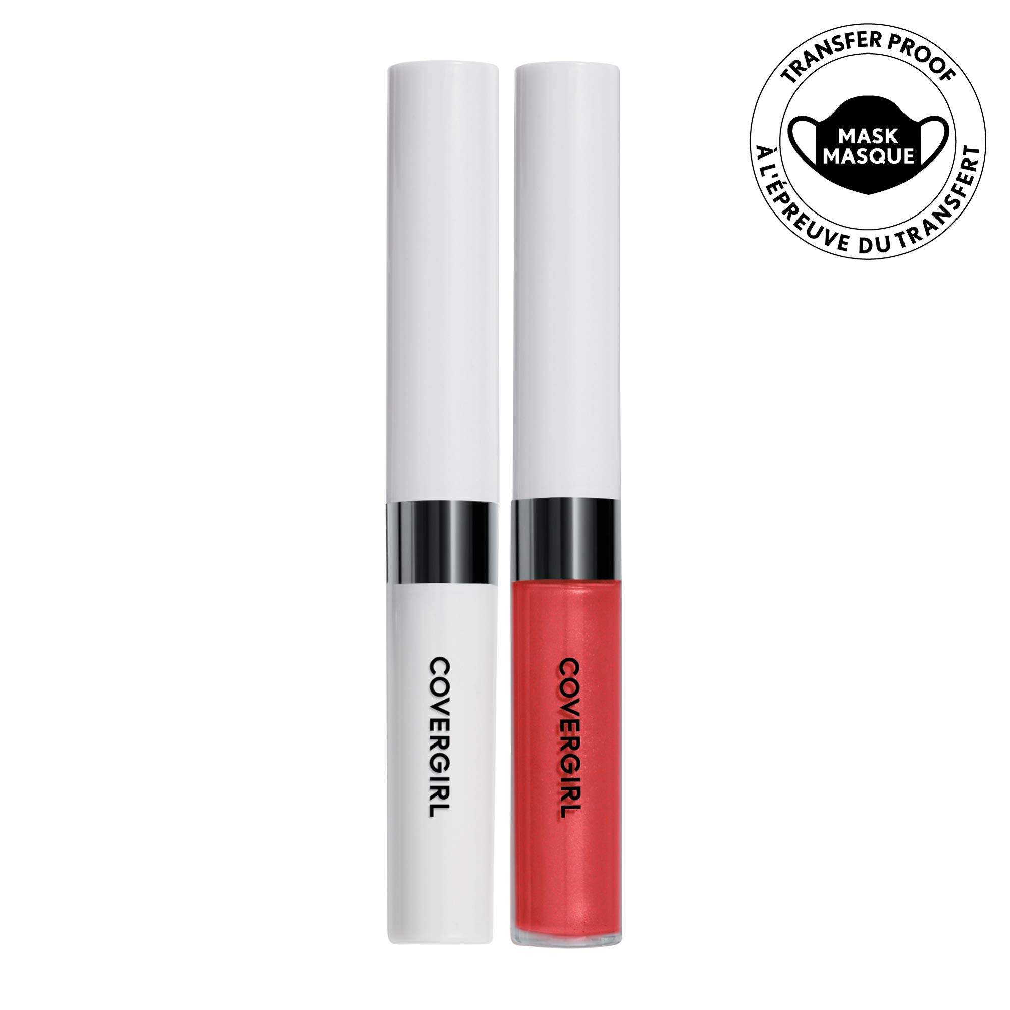 Foto 3 pulgar | Color De Labios Covergirl Outlast Para Todo El Día Al Rojo Vivo Con Capa Superior - Venta Internacional.