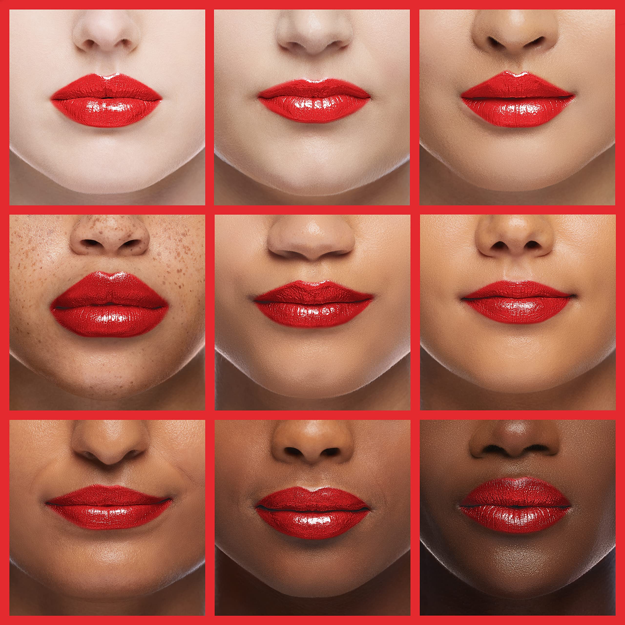 Foto 4 | Color De Labios Covergirl Outlast Para Todo El Día Al Rojo Vivo Con Capa Superior - Venta Internacional.