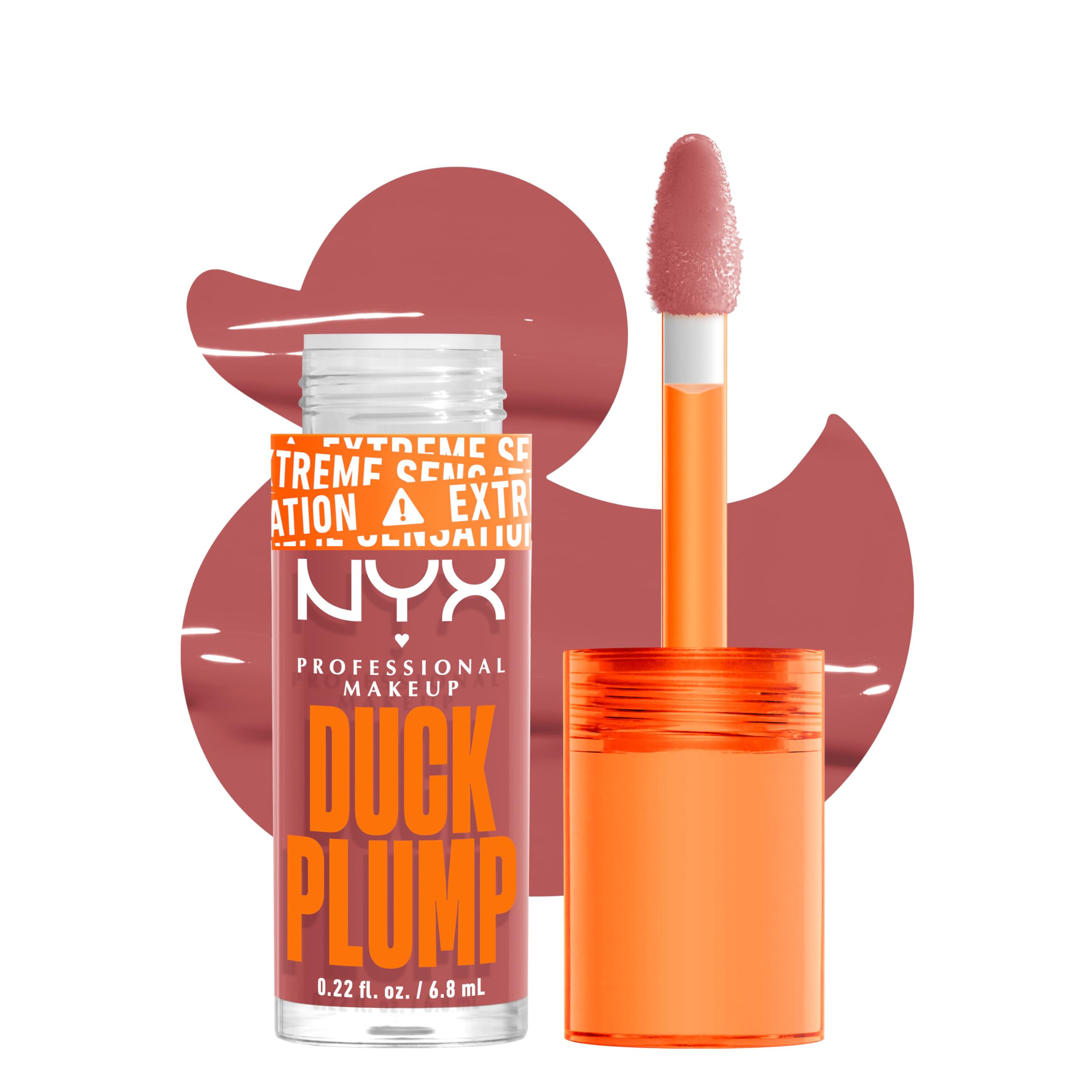 Foto 2 pulgar | Brillo De Labios Nyx Professional Makeup Duck Nude Swings - Venta Internacional.