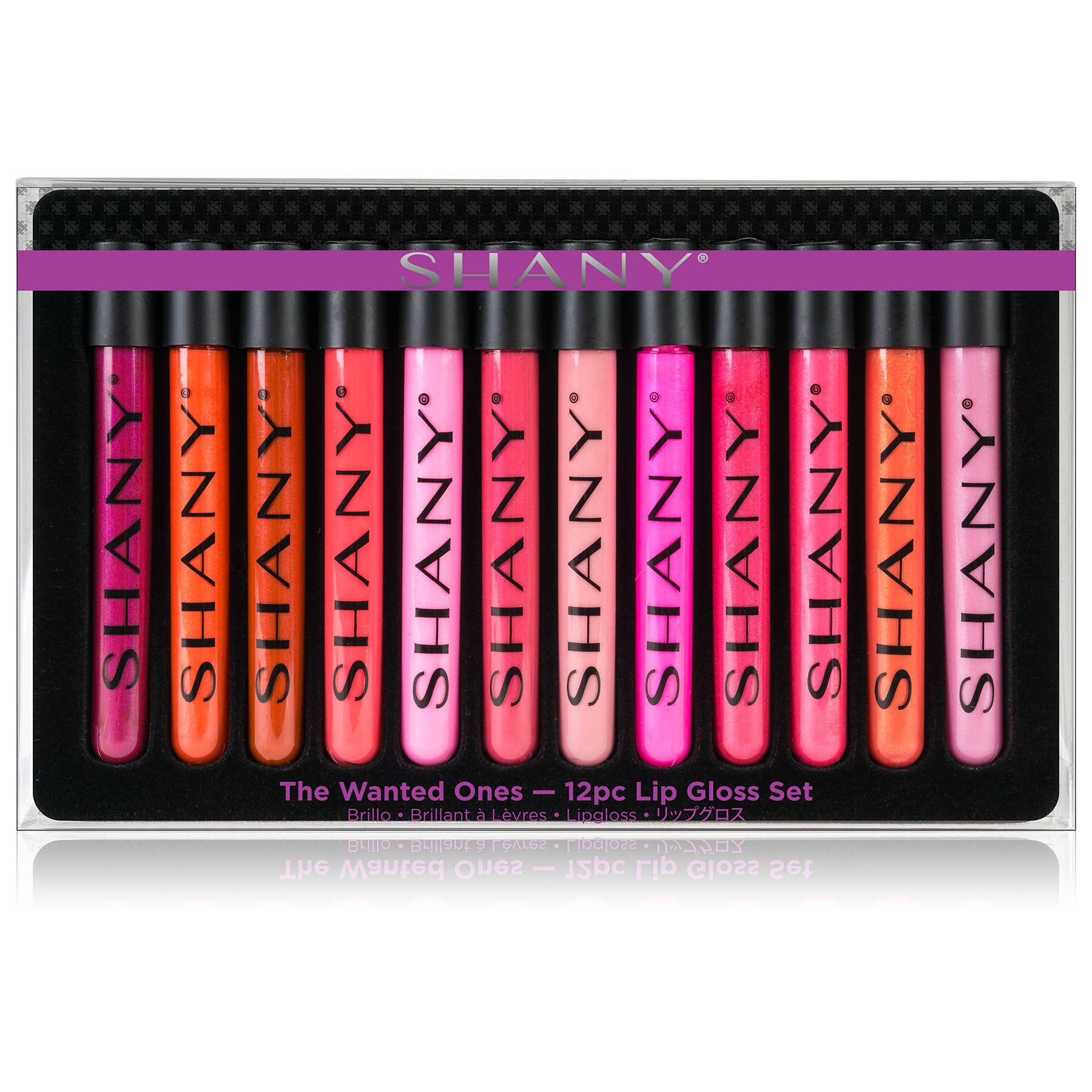 Set De Brillo De Labios Shany The Wanted Ones, 12 Piezas Con Aloe Vera - Venta Internacional.