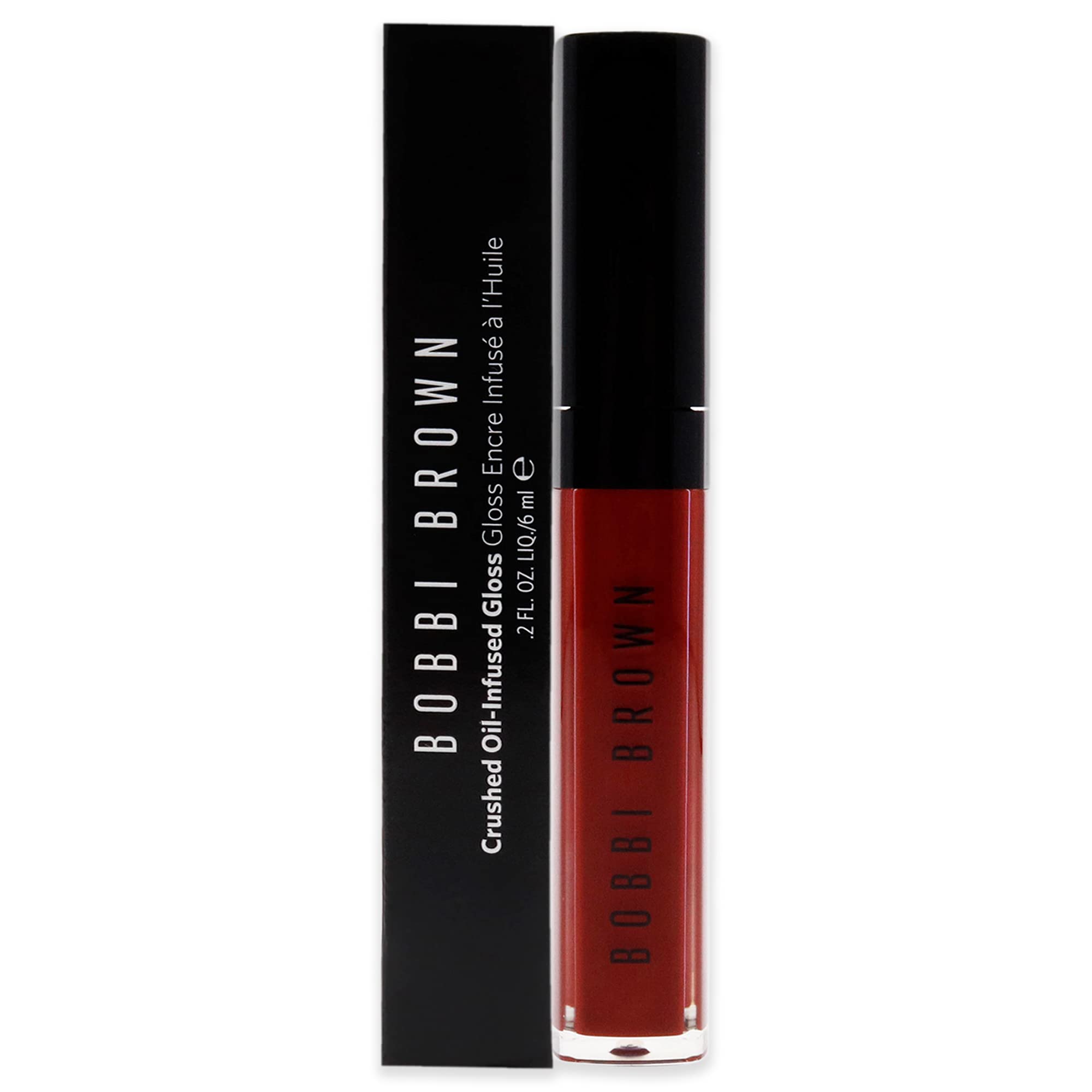 Foto 2 pulgar | Brillo De Labios Bobbi Brown, Con Infusión De Aceite Triturado, Color Roca Y Rojo, 6 Ml - Venta Internacional.