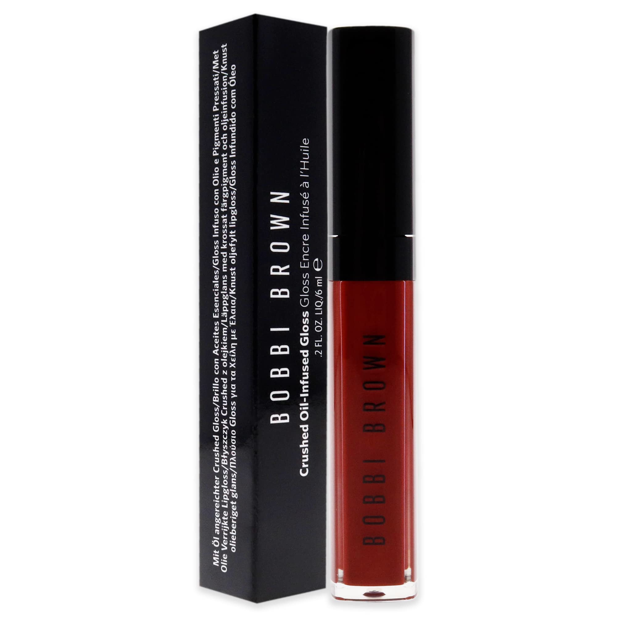 Foto 4 pulgar | Brillo De Labios Bobbi Brown, Con Infusión De Aceite Triturado, Color Roca Y Rojo, 6 Ml - Venta Internacional.