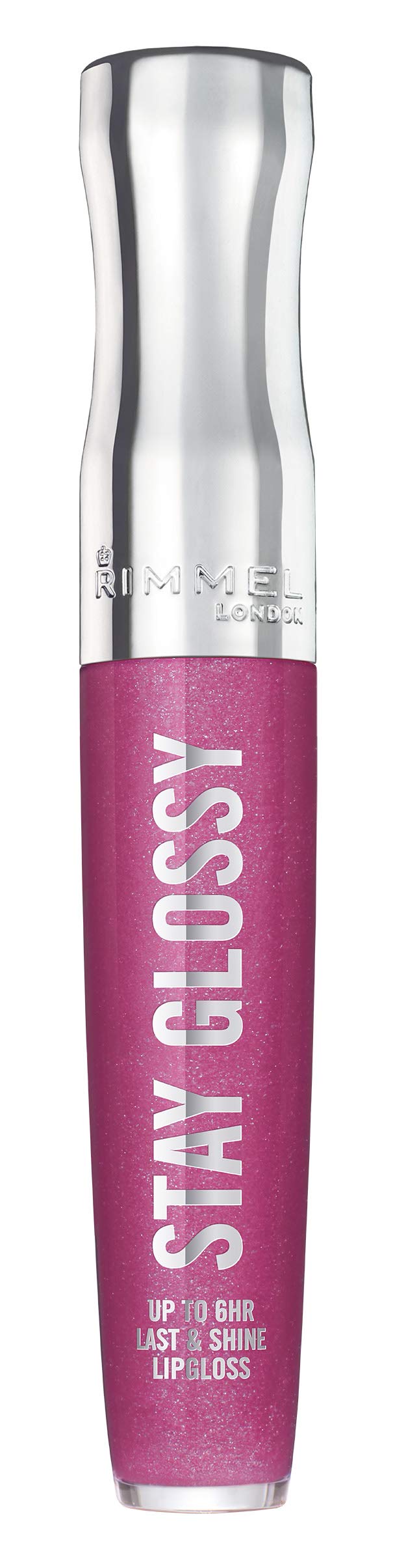 Foto 3 pulgar | Brillo De Labios Rimmel Stay Glossy 185 Grapevine Groove 5 Ml - Venta Internacional.