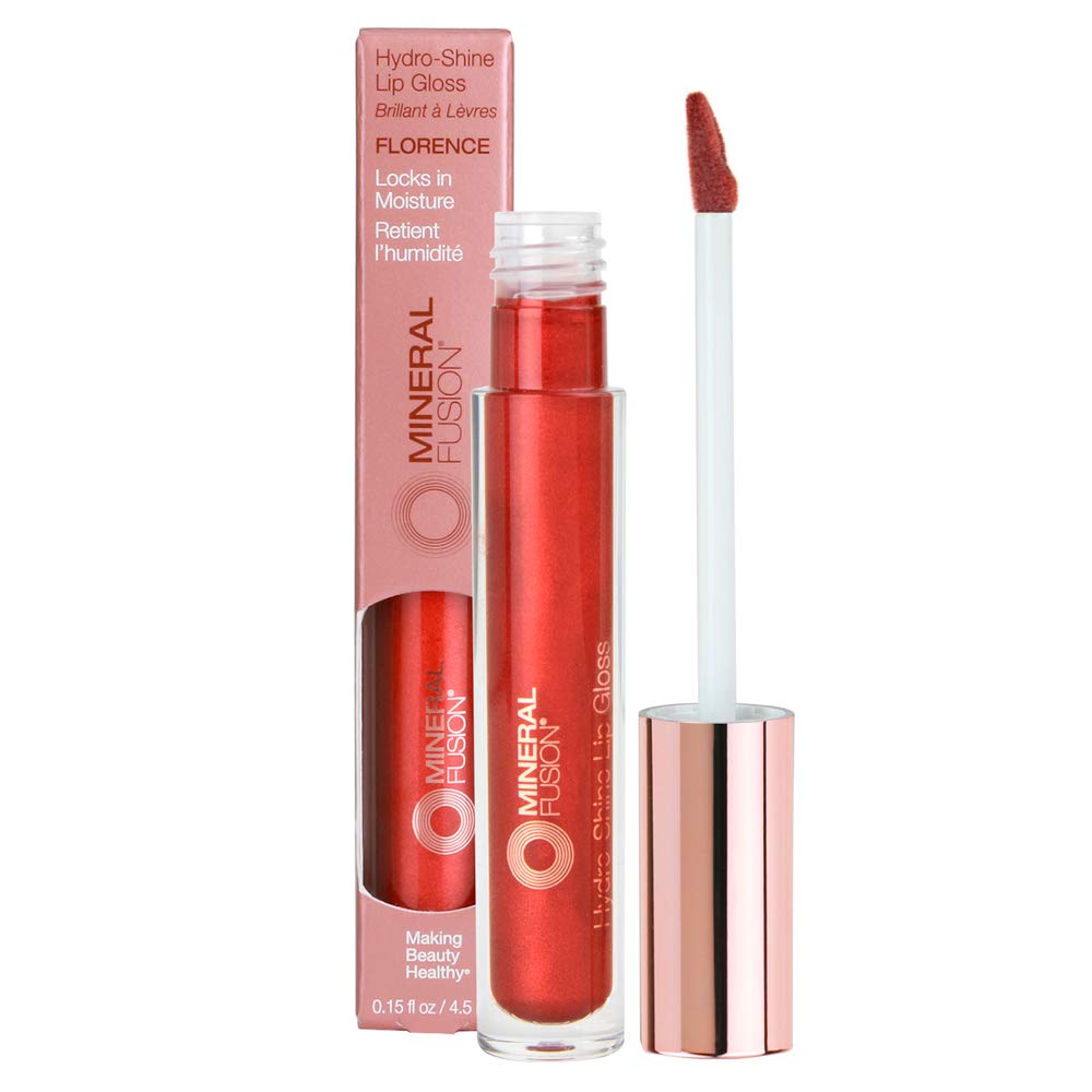 Brillo De Labios Mineral Fusion Hydro-shine Florence 4,4 Ml - Venta Internacional.