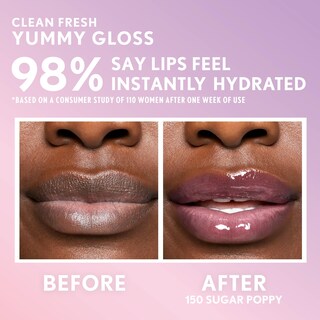 Foto 5 | Brillo De Labios Covergirl Clean Fresh Yummy Gloss Sheer Vegan Sugar Poppy - Venta Internacional.