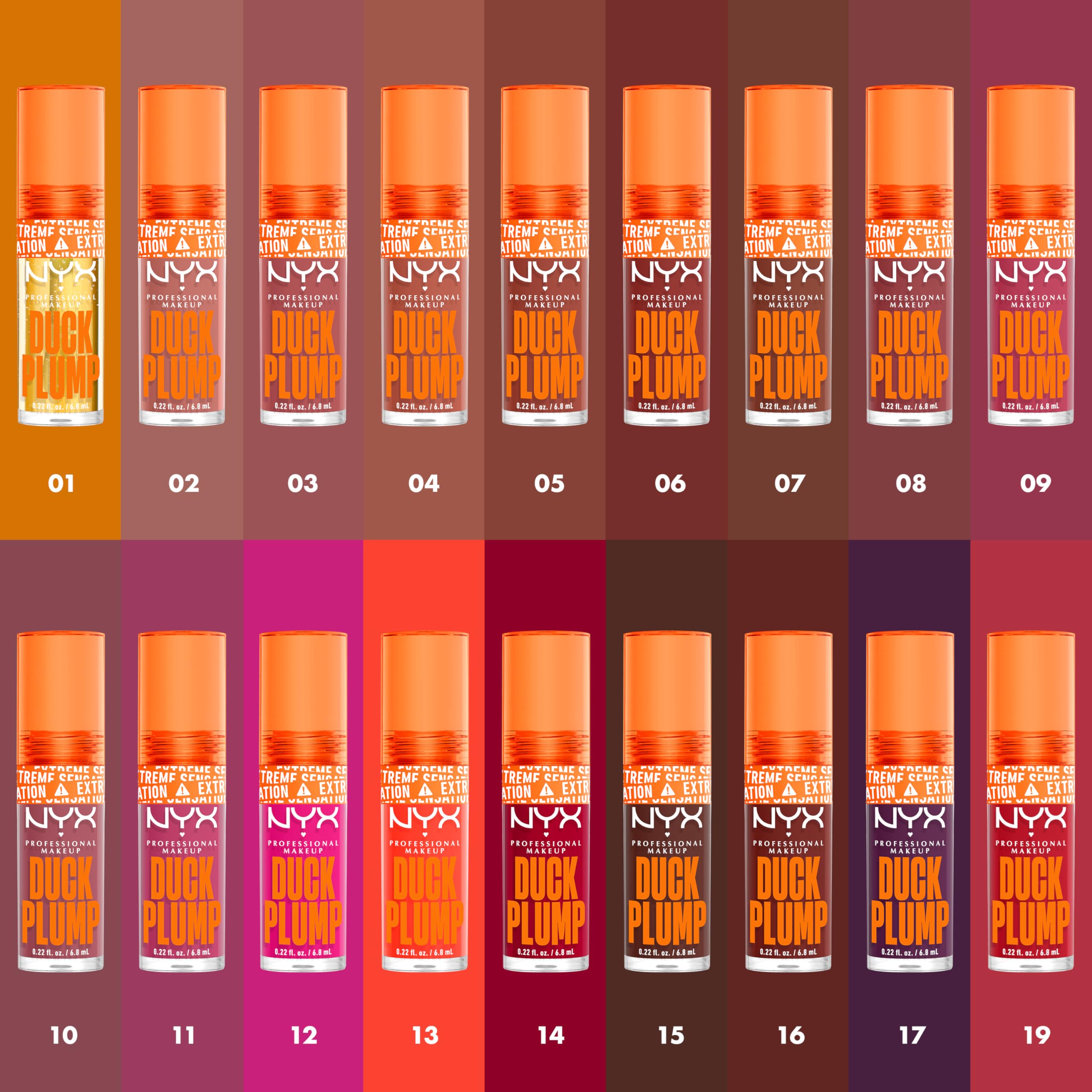 Foto 7 | Brillo De Labios Nyx Professional Makeup Duck Plump Bangin Bare - Venta Internacional.