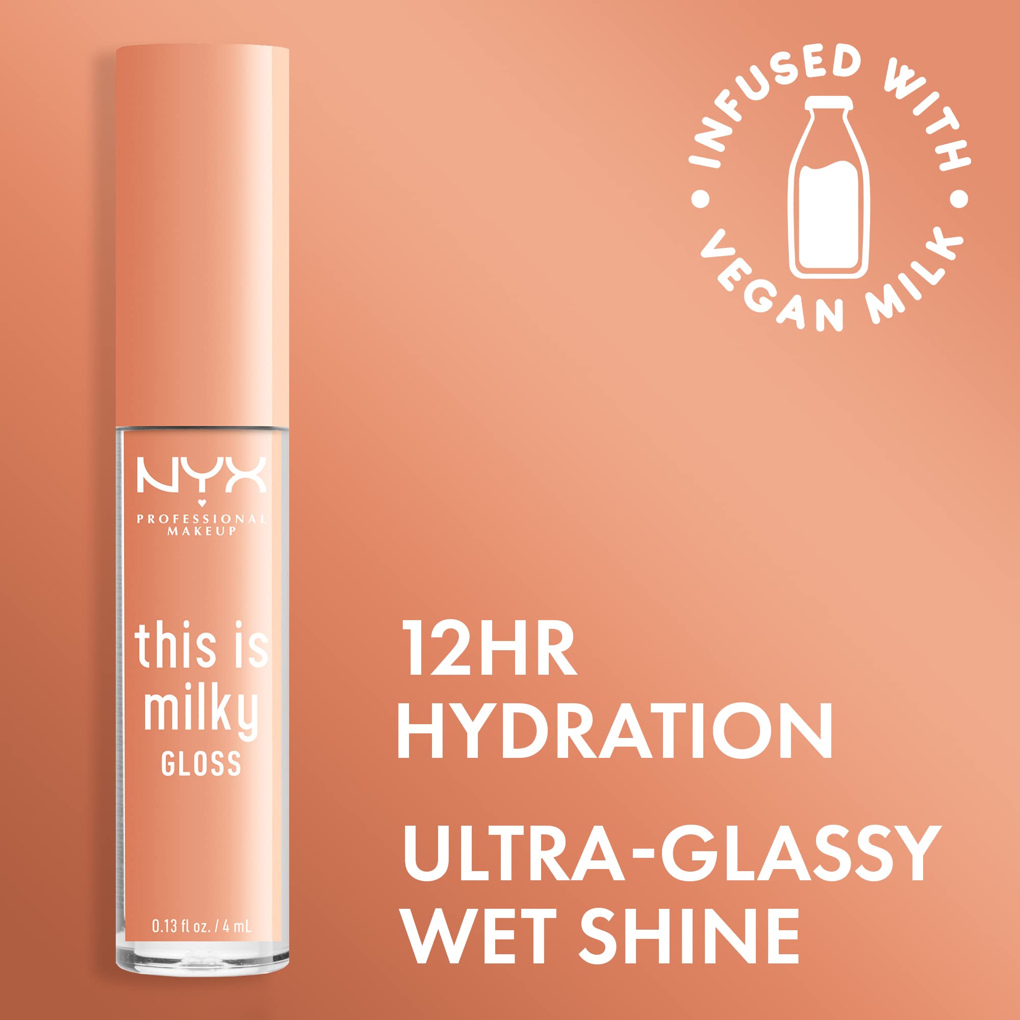 Foto 3 pulgar | Brillo De Labios Nyx Professional Makeup This Is Milky Gloss - Venta Internacional.