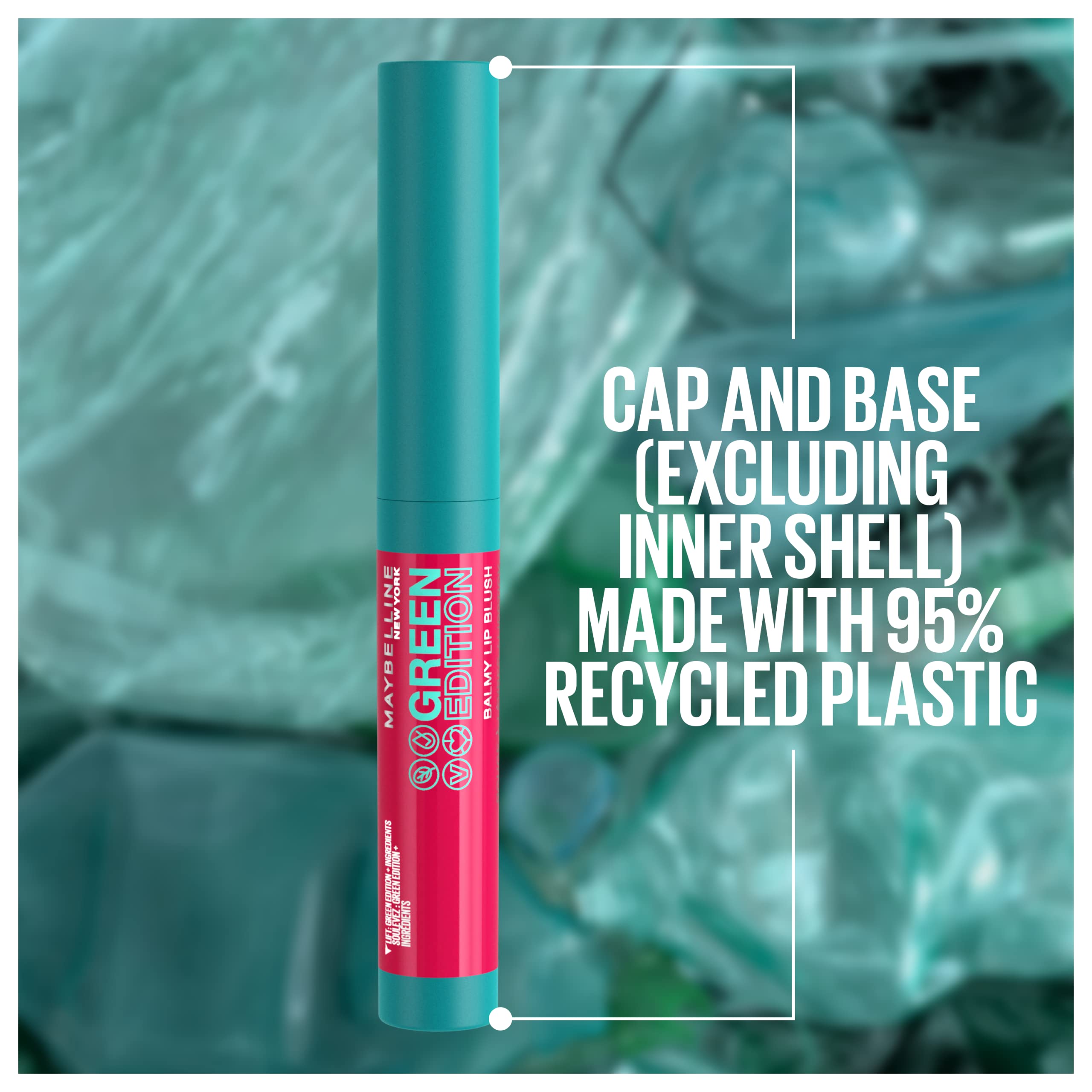 Foto 8 pulgar | Rubor De Labios Maybelline Green Edition Balmy Desert Yellow Nude - Venta Internacional.