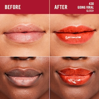 Foto 4 | Brillo De Labios Rimmel London Stay Glossy 430 Going Viral, 5 Ml - Venta Internacional.