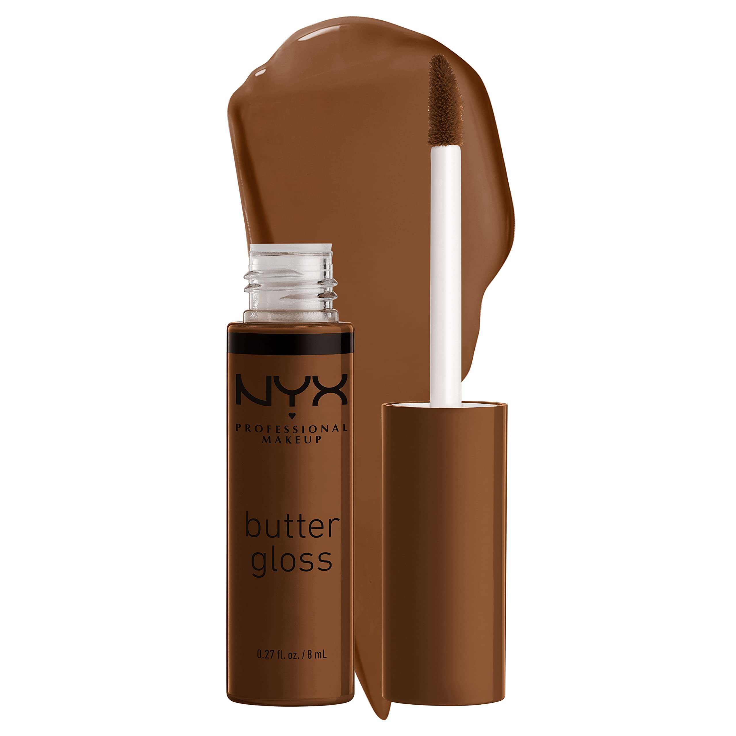 Foto 2 pulgar | Brillo De Labios Nyx Professional Makeup Butter Gloss Brown Sugar - Venta Internacional.