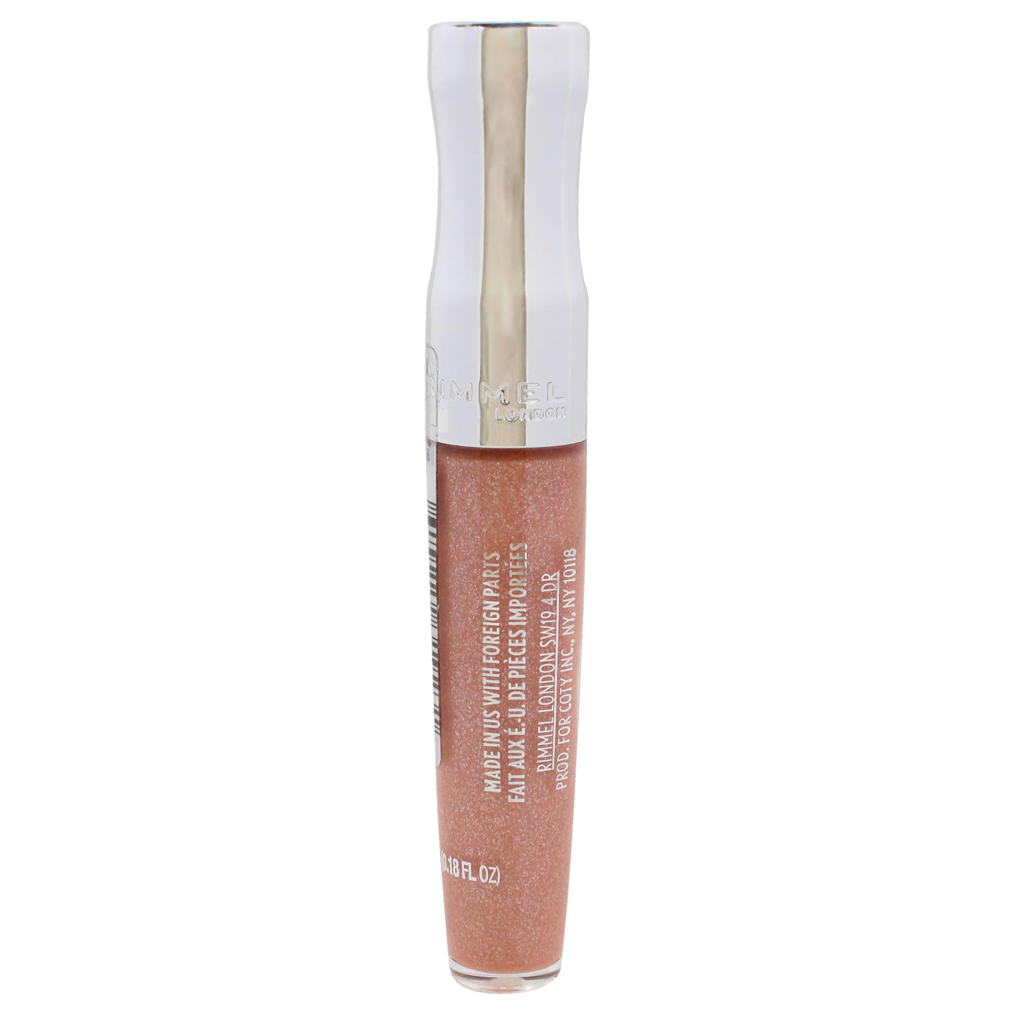 Foto 3 pulgar | Brillo De Labios Rimmel Stay Glossy 710 Honey, Miel 5.3 Ml - Venta Internacional.
