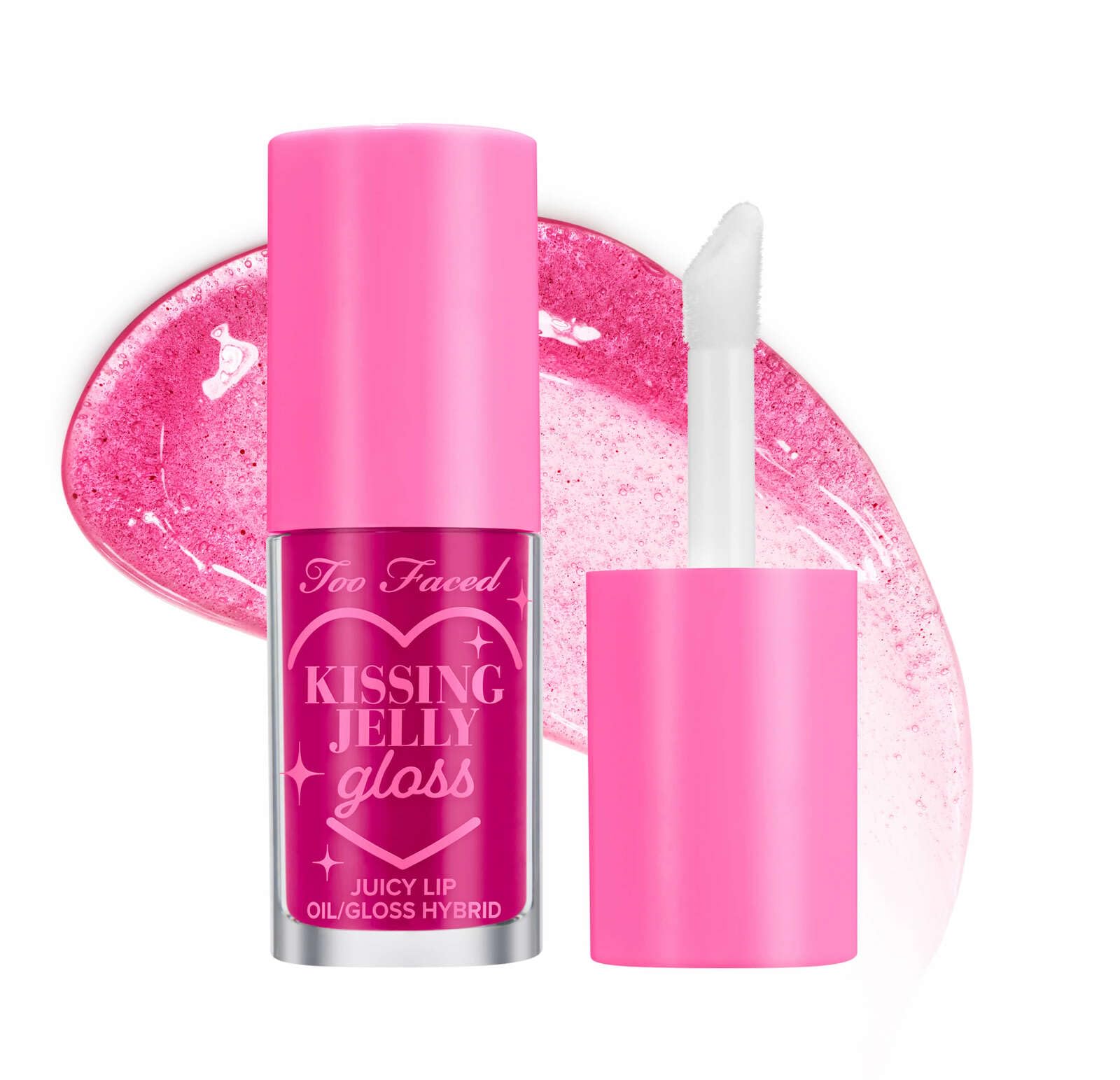 Foto 2 pulgar | Brillo De Labios Too Face Kissing Jelly Sunflower & Jojoba - Venta Internacional.