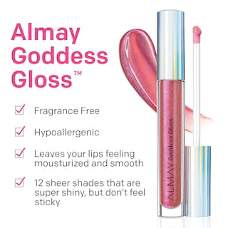 Foto 2 | Brillo De Labios Almay Holographic Glitter Finish 700 Flame 26 Ml - Venta Internacional.