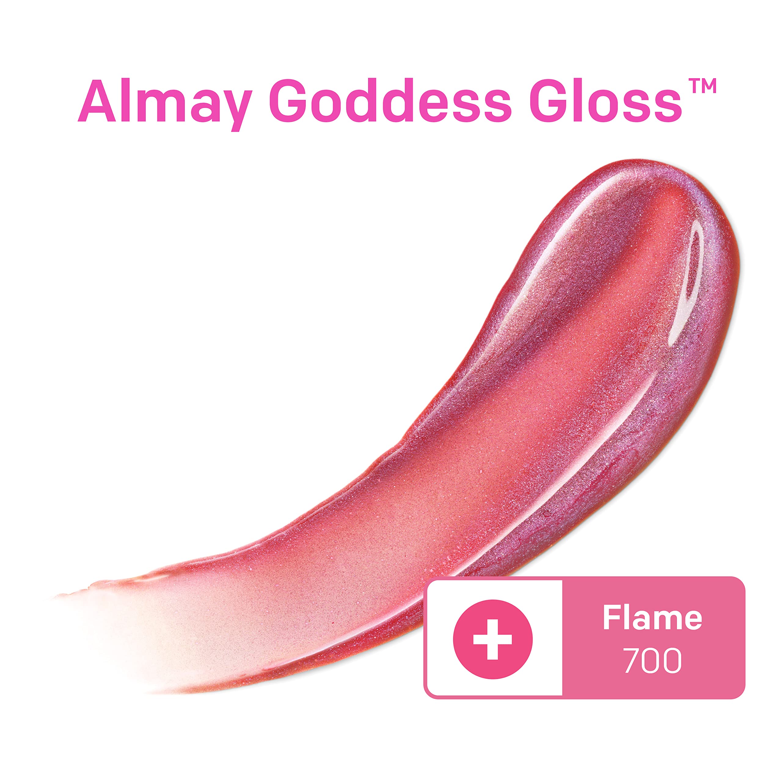 Foto 6 pulgar | Brillo De Labios Almay Holographic Glitter Finish 700 Flame 26 Ml - Venta Internacional.