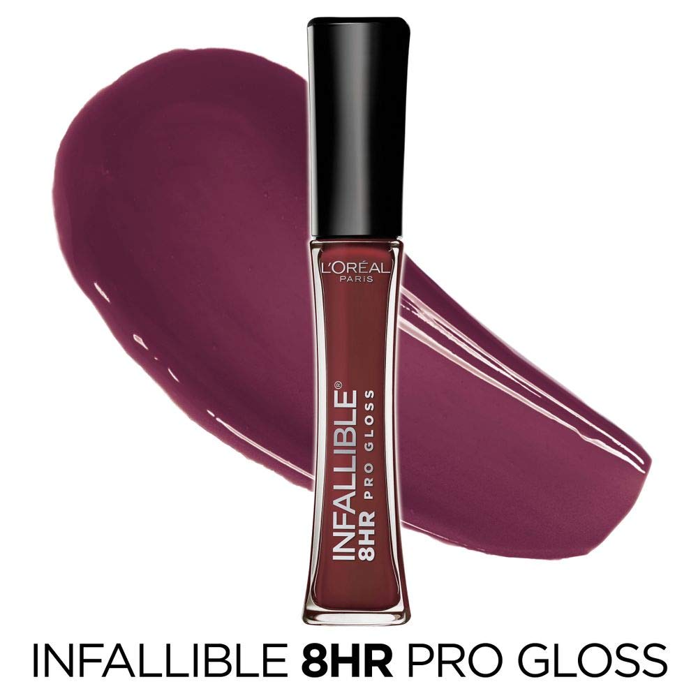 Foto 3 pulgar | Brillo De Labios L'oréal Paris Infallible 8 Hour Hidrating Raisin - Venta Internacional.