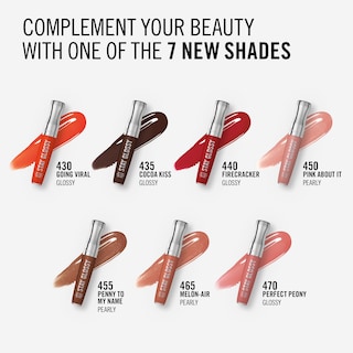 Foto 7 | Brillo De Labios Rimmel London Stay Glossy 470 Perfect Peony 5 Ml - Venta Internacional.