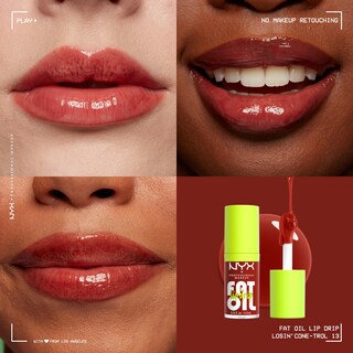 Foto 4 | Brillo De Labios Nyx Professional Makeup, Aceite Graso, Goteo Para Labios, Losin Control - Venta Internacional.