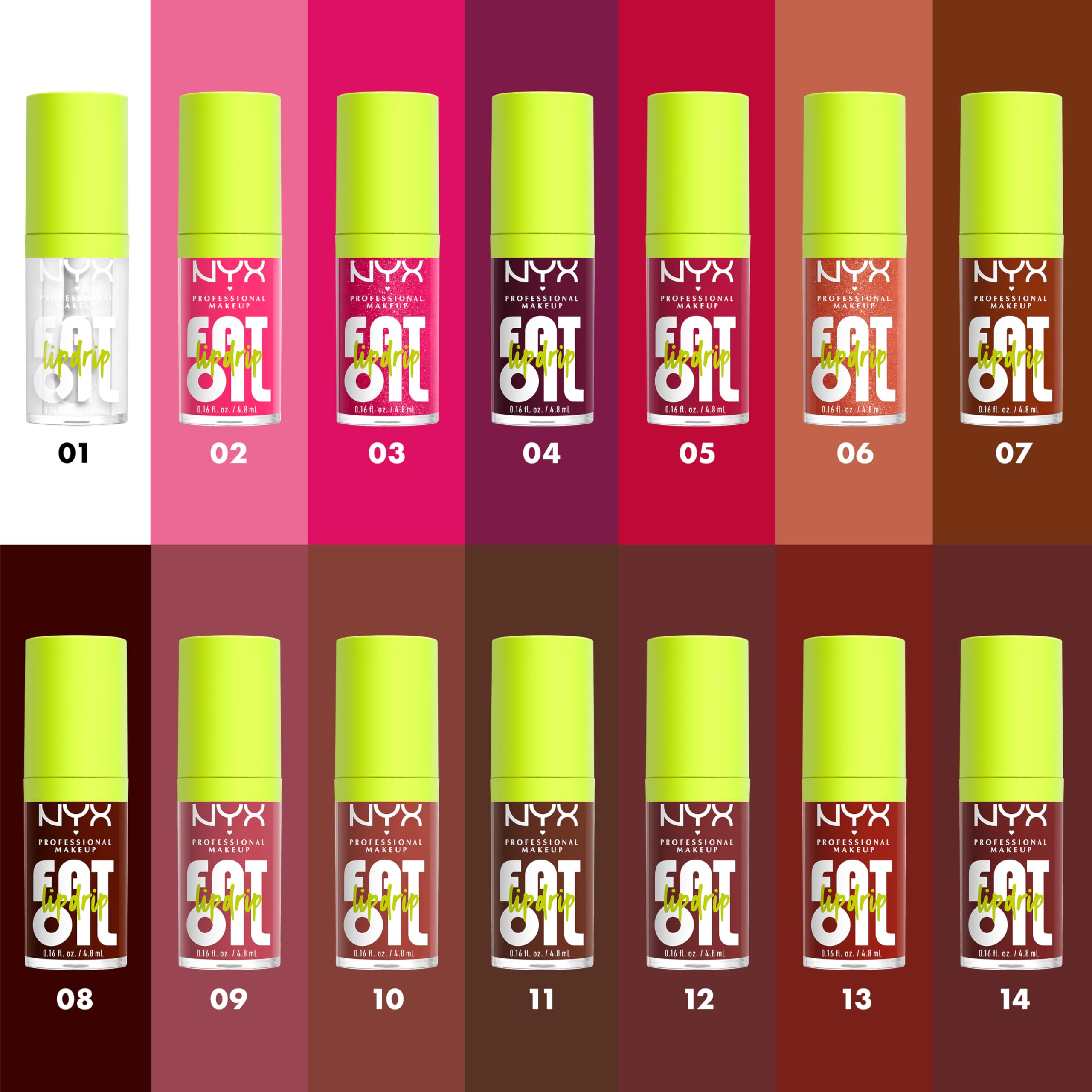 Foto 7 pulgar | Brillo De Labios Nyx Professional Makeup, Aceite Graso, Goteo Para Labios, Losin Control - Venta Internacional.