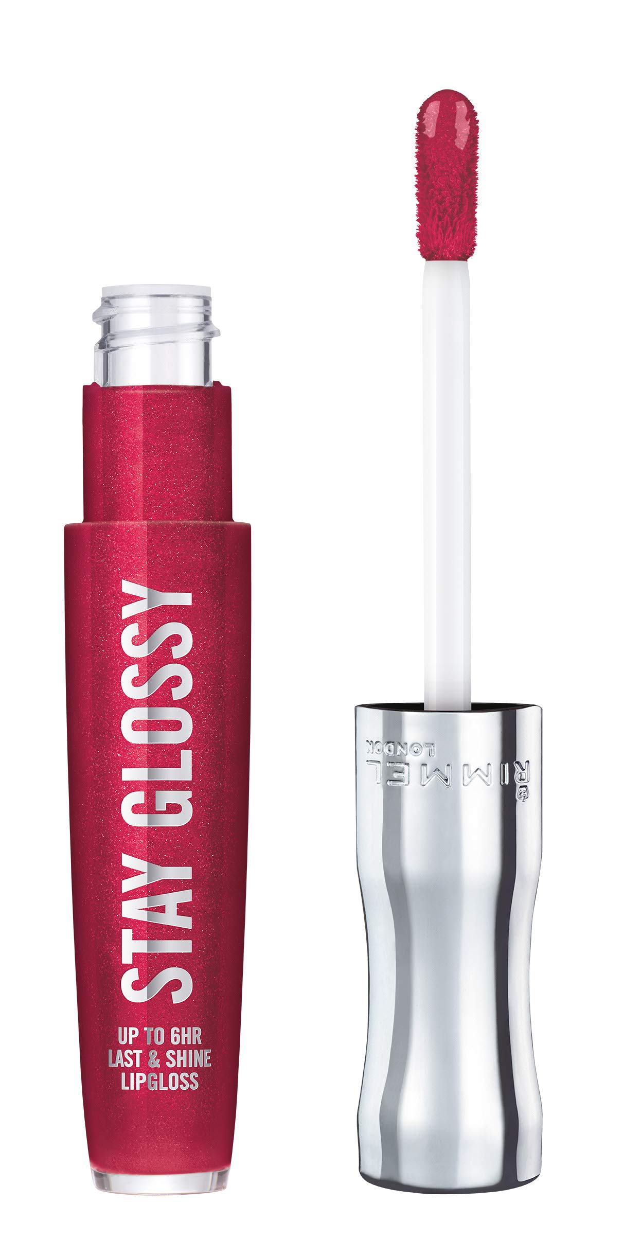 Brillo De Labios Rimmel Stay Glossy 490 Grind Time, 5 Ml, Antiadherente - Venta Internacional.