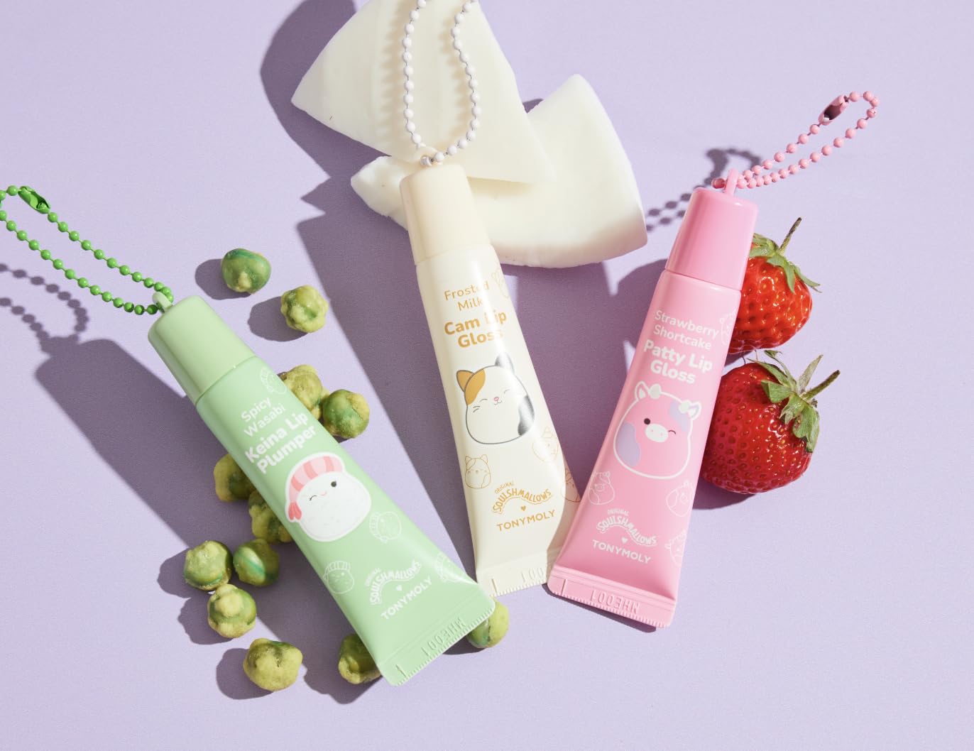 Foto 4 pulgar | Llavero Lip Plumper Tonymoly X Squishmallows Keina, 11 Ml - Venta Internacional.