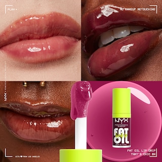 Foto 3 | Brillo De Labios Nyx Professional Makeup, Aceite Graso, Aceite Para Labios, Que Es Elegante - Venta Internacional.