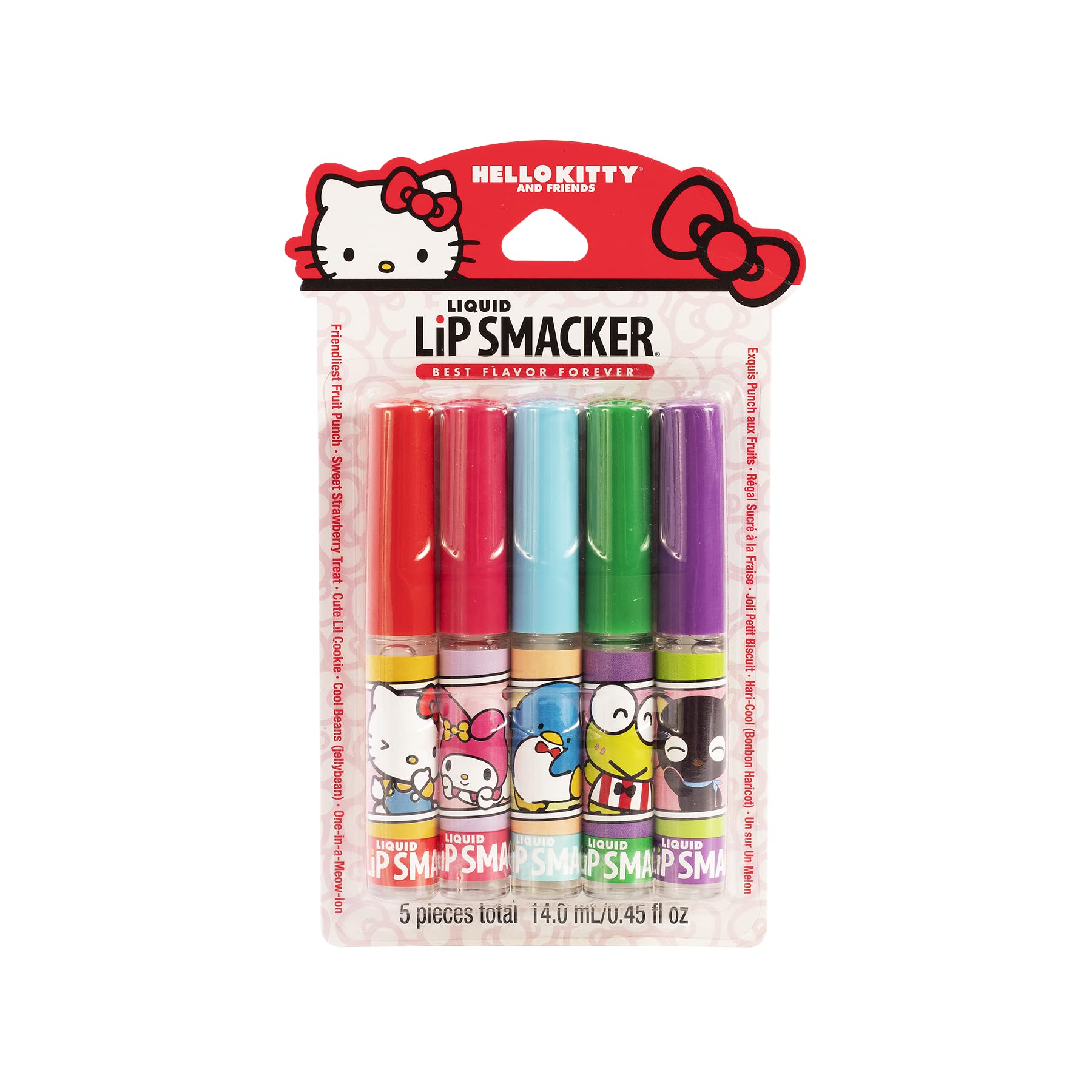Foto 1 | Brillo De Labios Lip Smacker Sanrio Hello Kitty And Friends X5 - Venta Internacional.