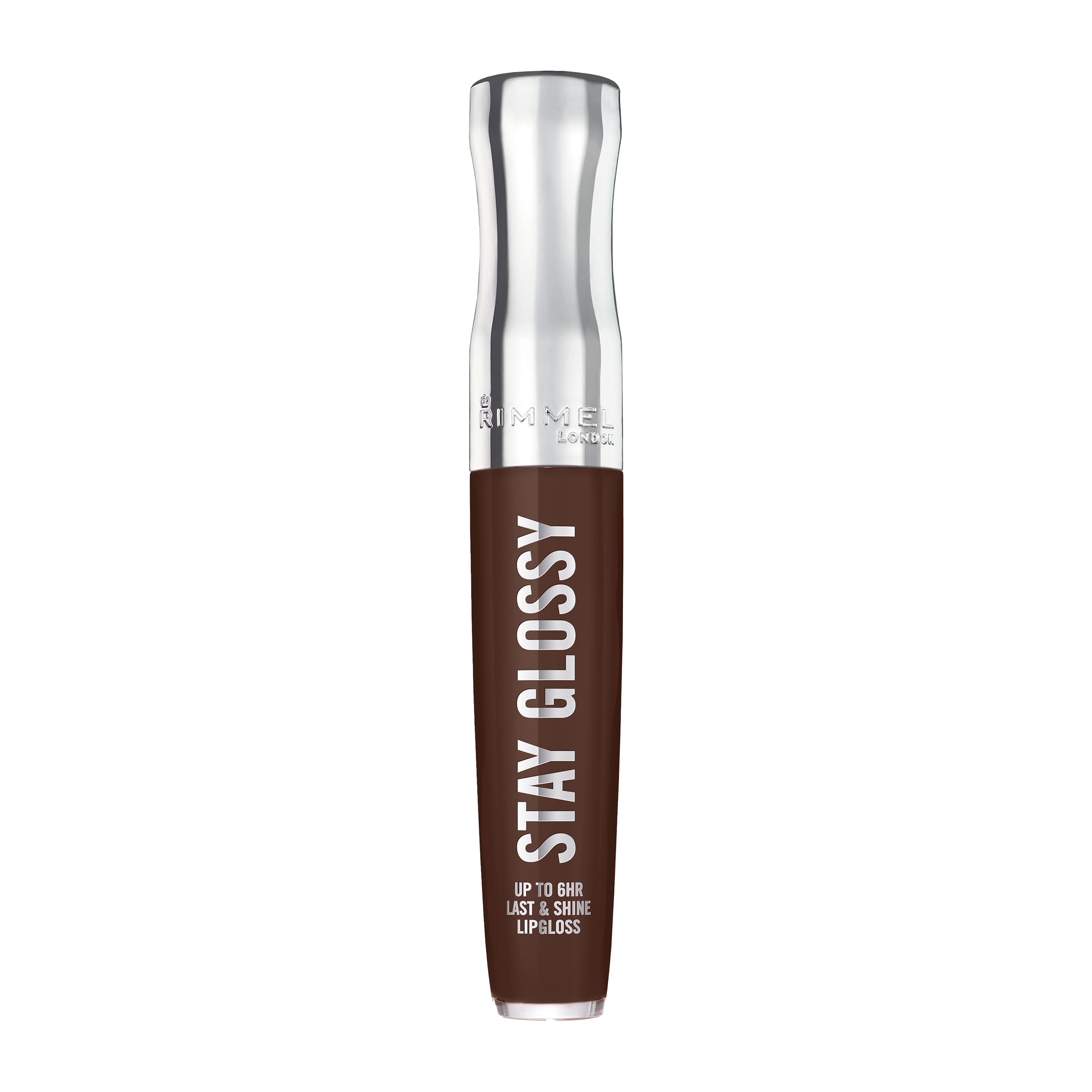 Foto 2 pulgar | Brillo De Labios Rimmel London Stay Glossy 435 Cocoa Kiss 5 Ml - Venta Internacional.