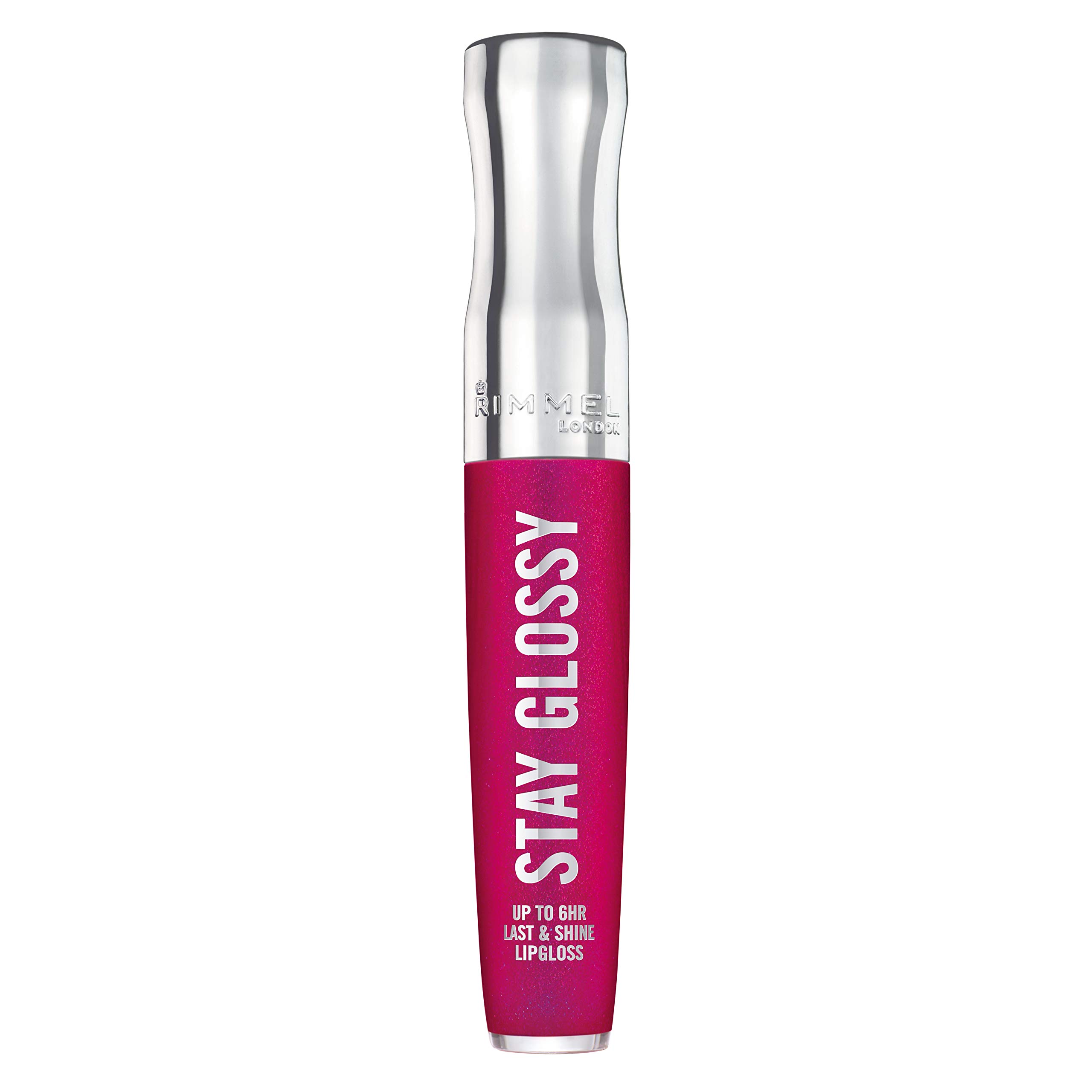 Brillo De Labios Rimmel Stay Glossy 345 Pop Fizz Pink 5.3 Ml - Venta Internacional.