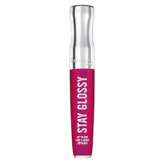 Foto 1 | Brillo De Labios Rimmel Stay Glossy 345 Pop Fizz Pink 5.3 Ml - Venta Internacional.