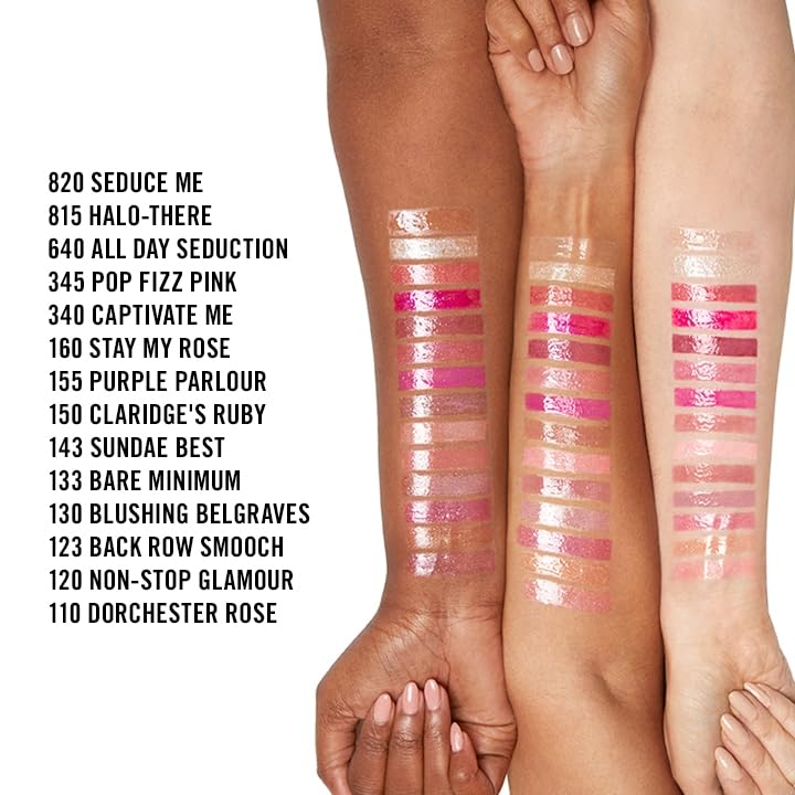 Foto 8 pulgar | Brillo De Labios Rimmel Stay Glossy 345 Pop Fizz Pink 5.3 Ml - Venta Internacional.