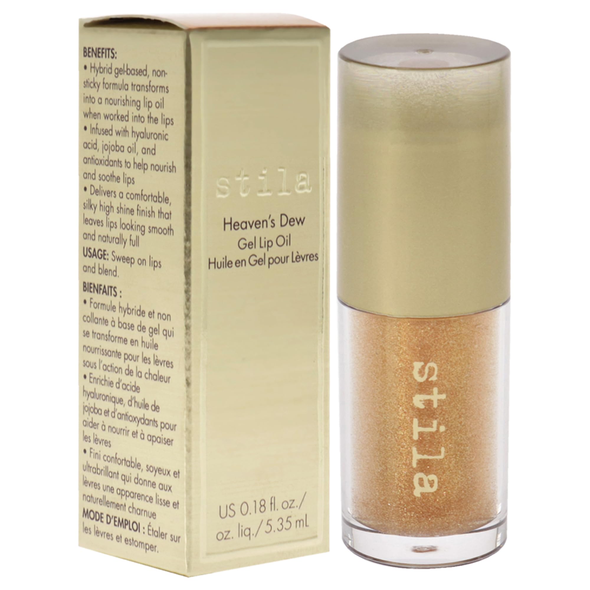 Foto 4 pulgar | Aceite Labial Stila Heaven's Dew Gel Hidratante Con Aceite De Jojoba, 4 Ml - Venta Internacional.