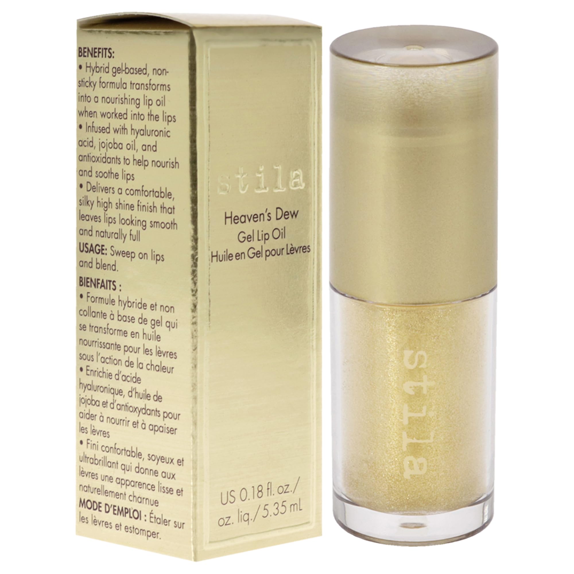 Foto 4 pulgar | Aceite Labial Stila Heaven's Dew Gel Hidratante Con Aceite De Jojoba, 4 Ml - Venta Internacional.