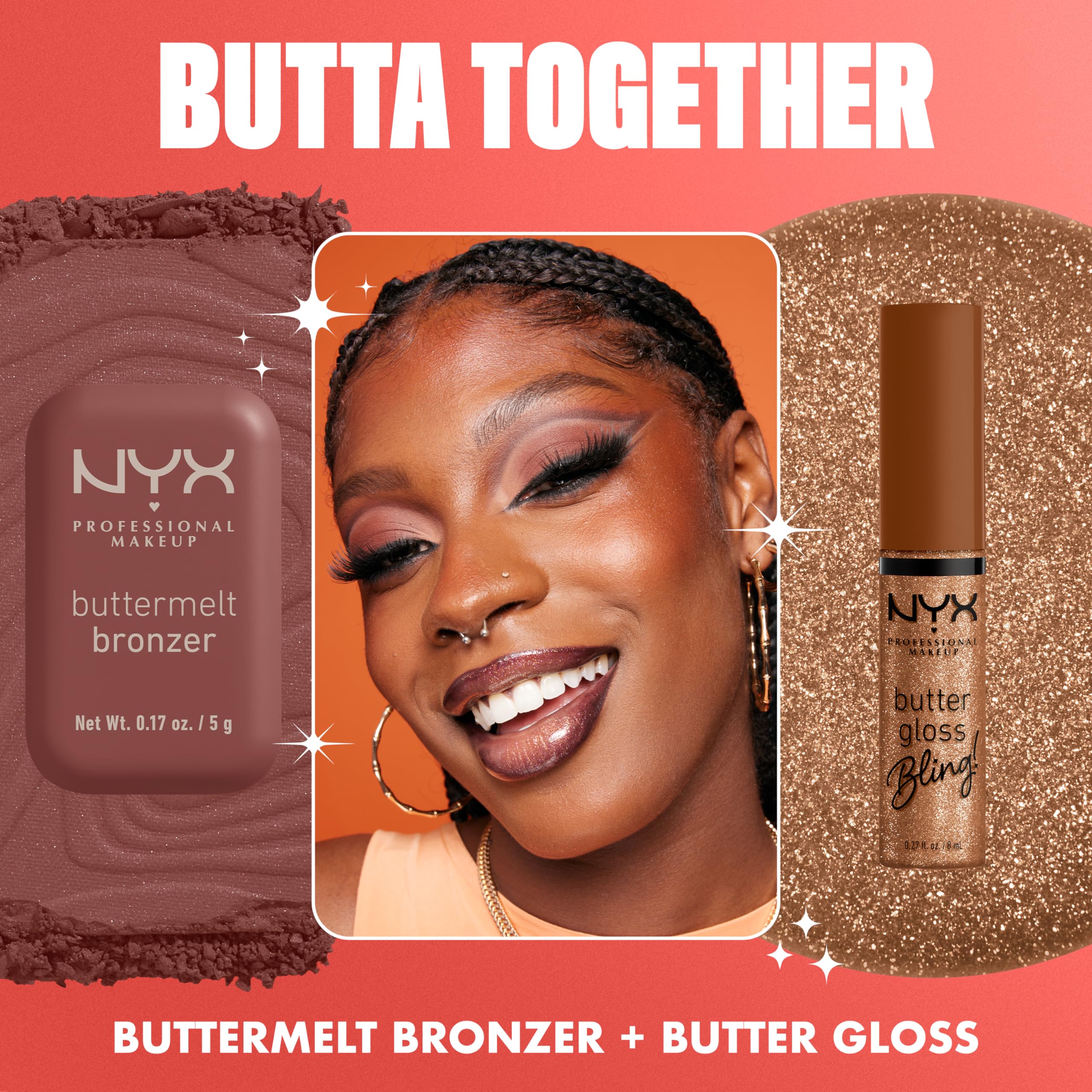 Foto 8 pulgar | Brillo De Labios Nyx Professional Makeup Butter Gloss Bling Vegan - Venta Internacional.