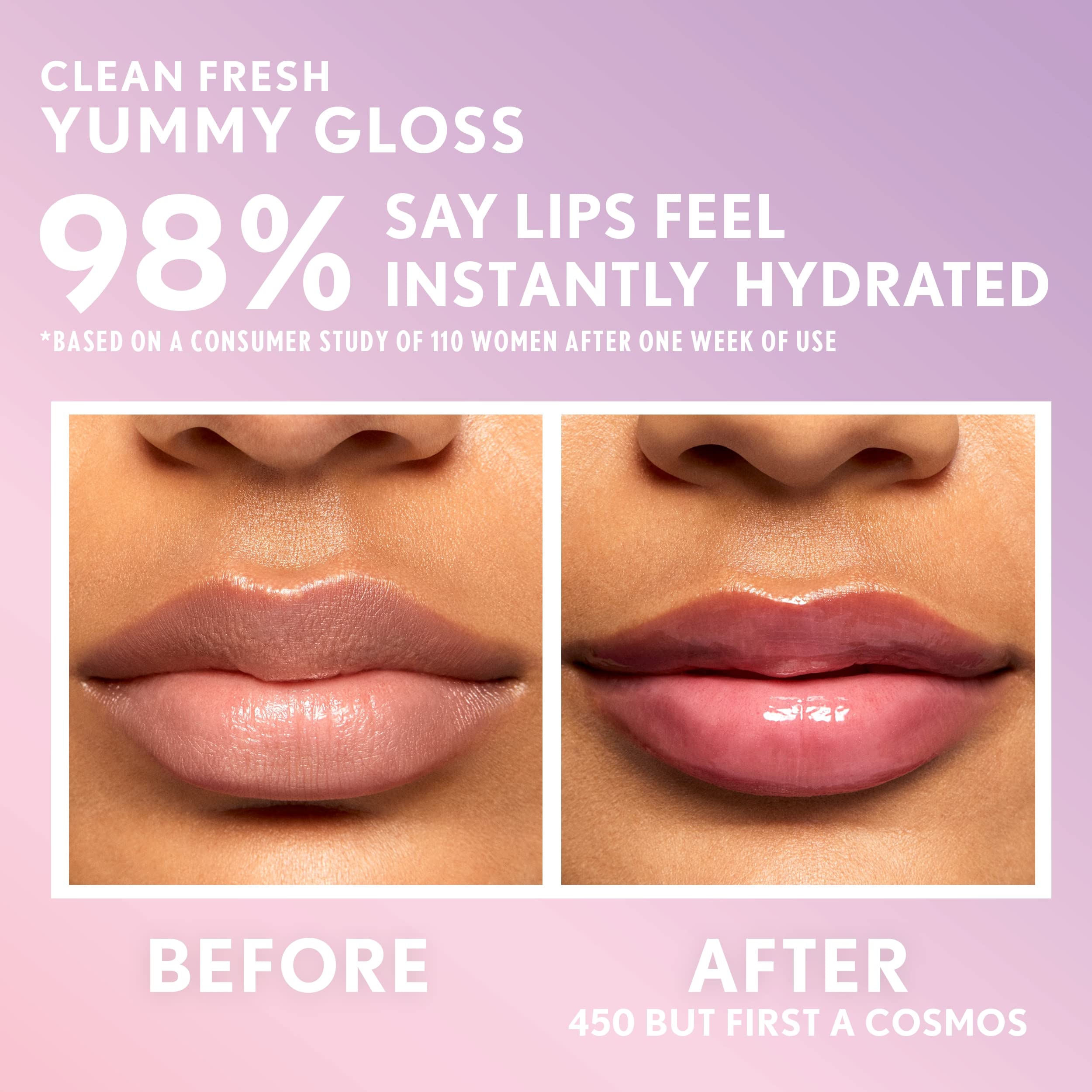 Foto 6 pulgar | Brillo De Labios Covergirl Clean Fresh Yummy Gloss Sheer Vegan - Venta Internacional.